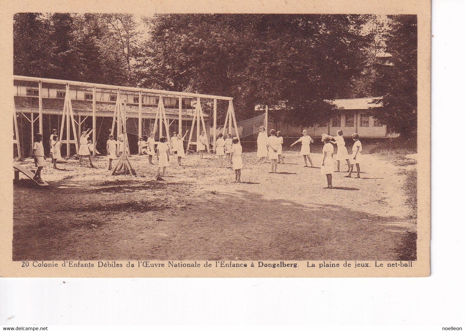 Dongelberg - Colonie D'enfants Débiles - La Plaine De Jeu. Le Net-ball - Jodoigne