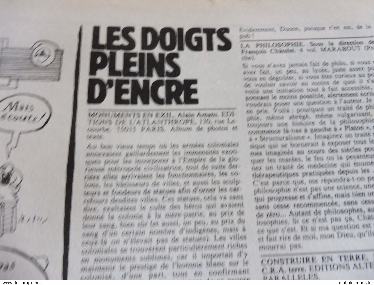 1978 La GAUCHE MORIBONDE.....; Coluche ...........Etc  (Charlie Hebdo)