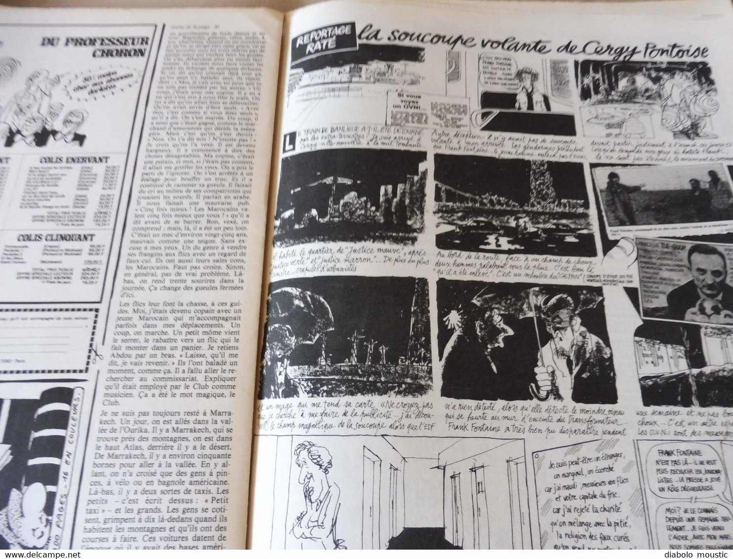 1978 La GAUCHE MORIBONDE.....; Coluche ...........Etc  (Charlie Hebdo)