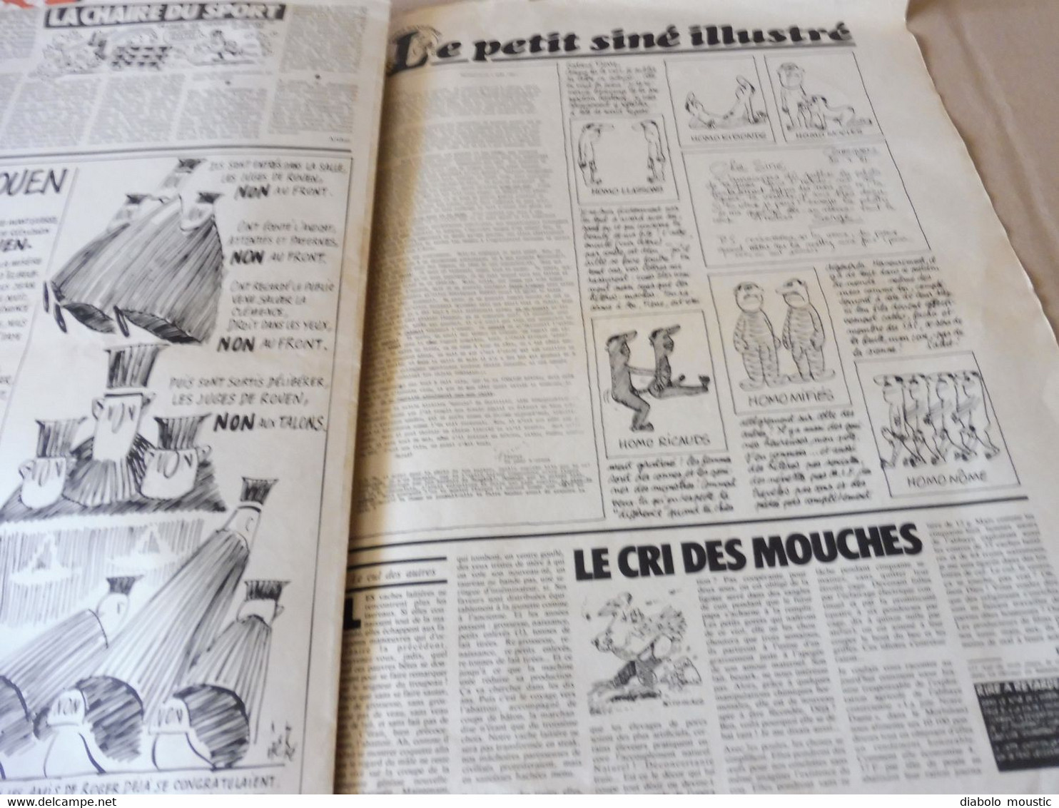 1978 LE CRI DES MOUCHES..........Etc  (Charlie Hebdo)