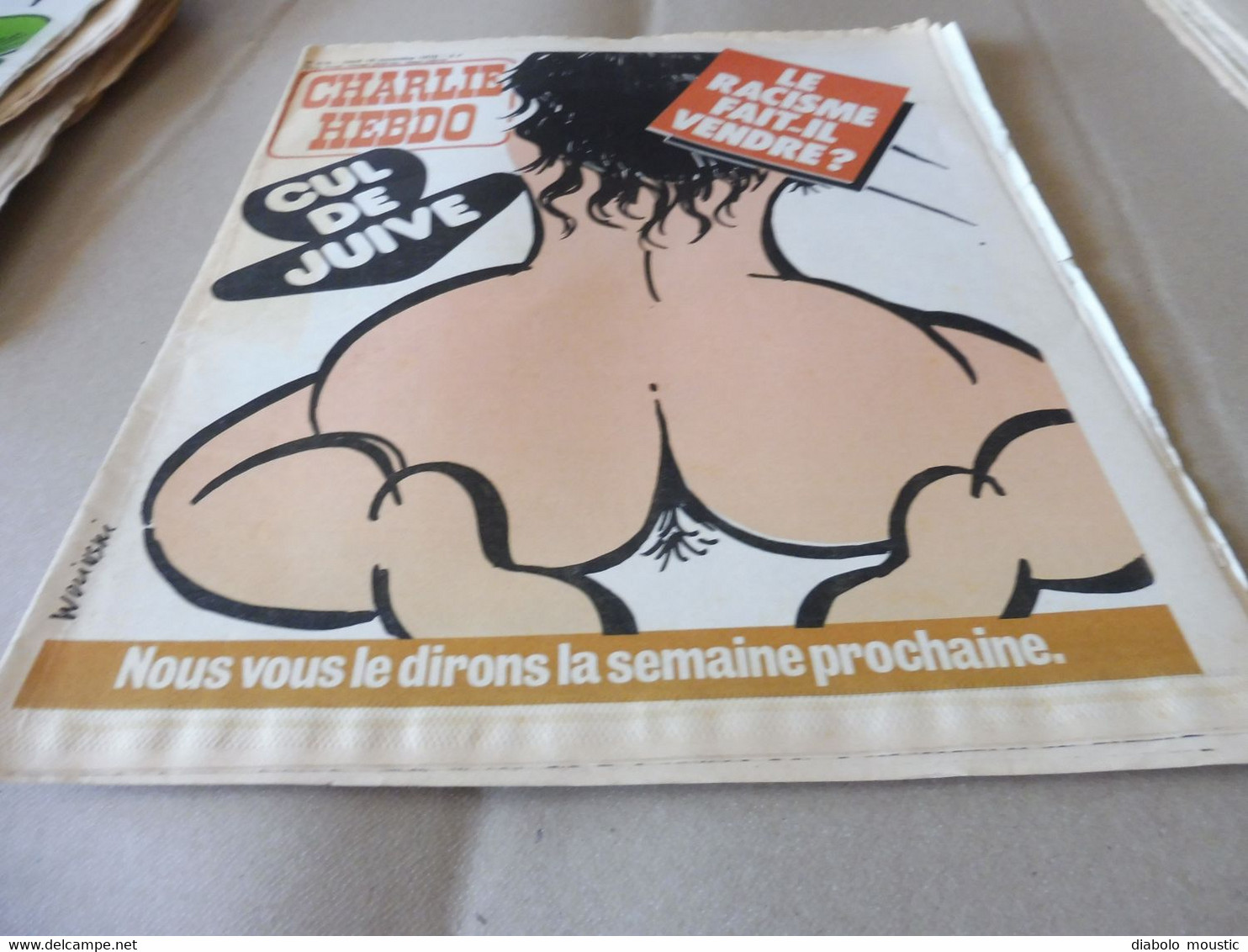 1978 LE BILLET D'UNE EMMERDEUSE..........Etc  (Charlie Hebdo)