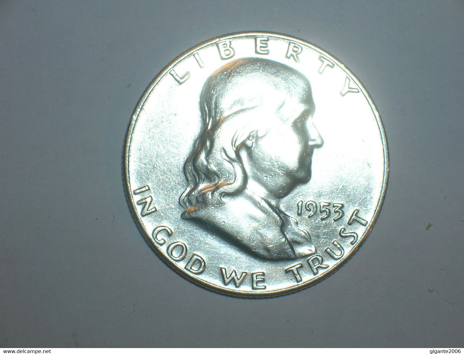 ESTADOS UNIDOS 1/2 DOLAR 1953 PROOF (10481) - 1948-1963: Franklin