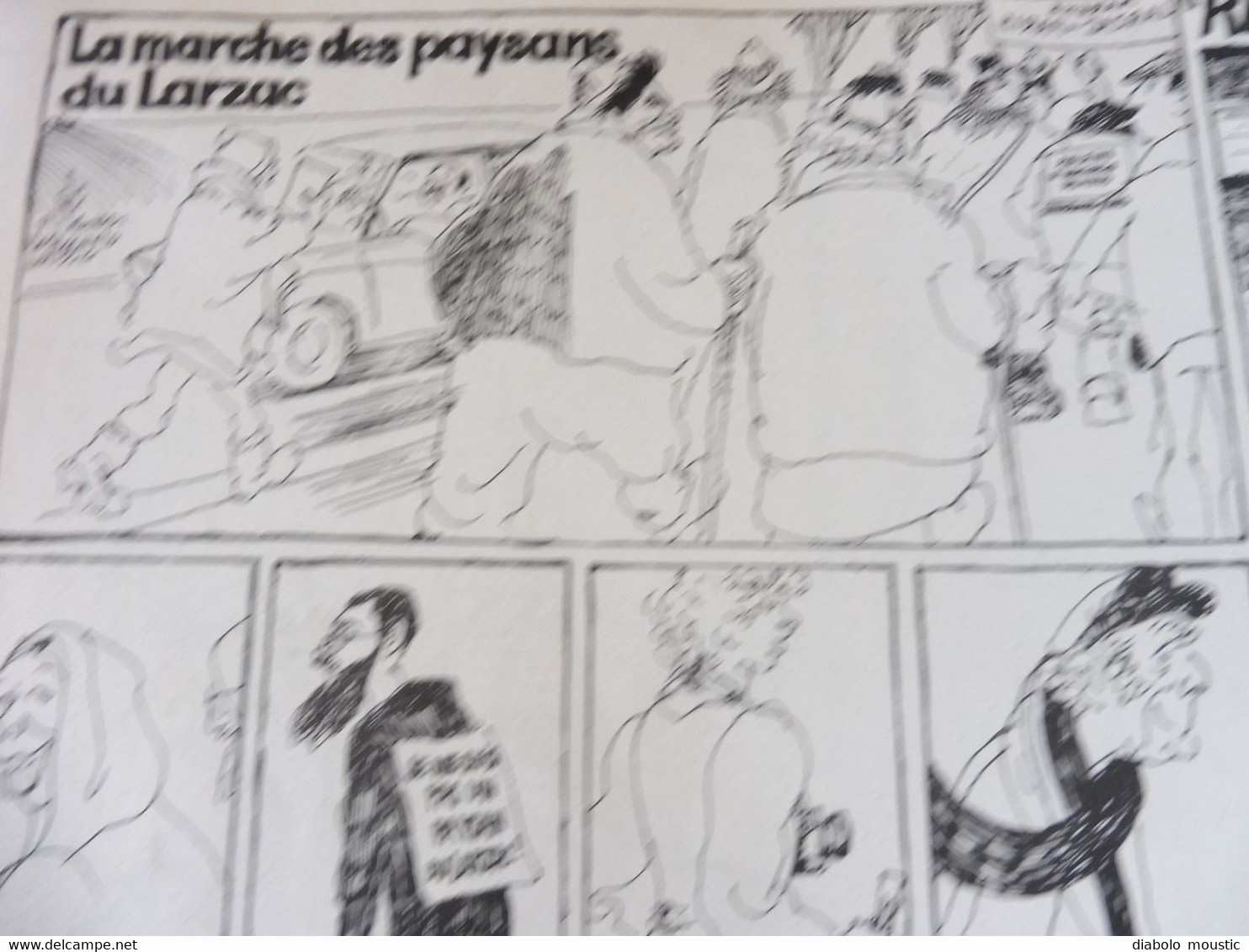 1978 LES PAYSANS DU LARZAC  ..........Etc  (Charlie Hebdo)