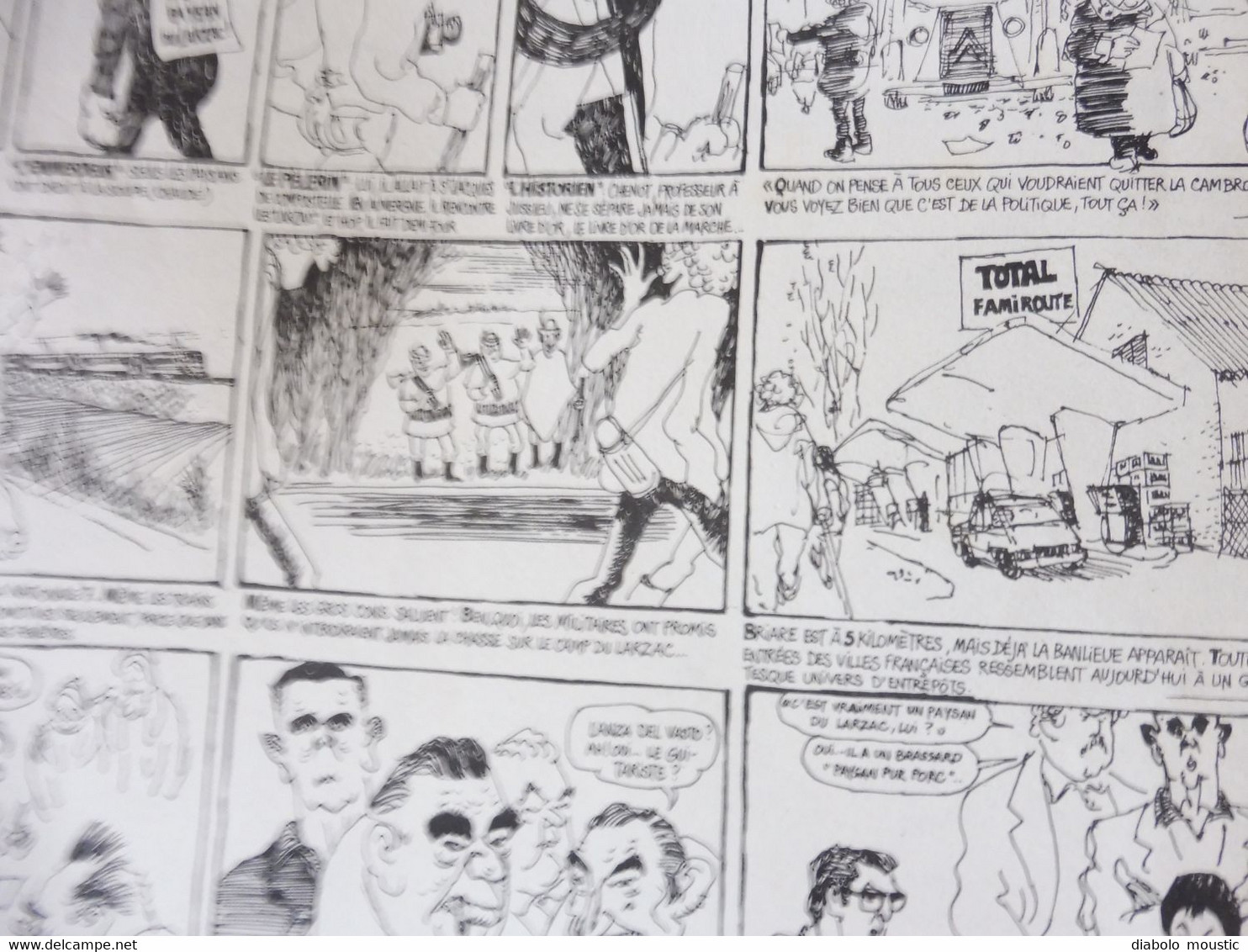 1978 LES PAYSANS DU LARZAC  ..........Etc  (Charlie Hebdo)