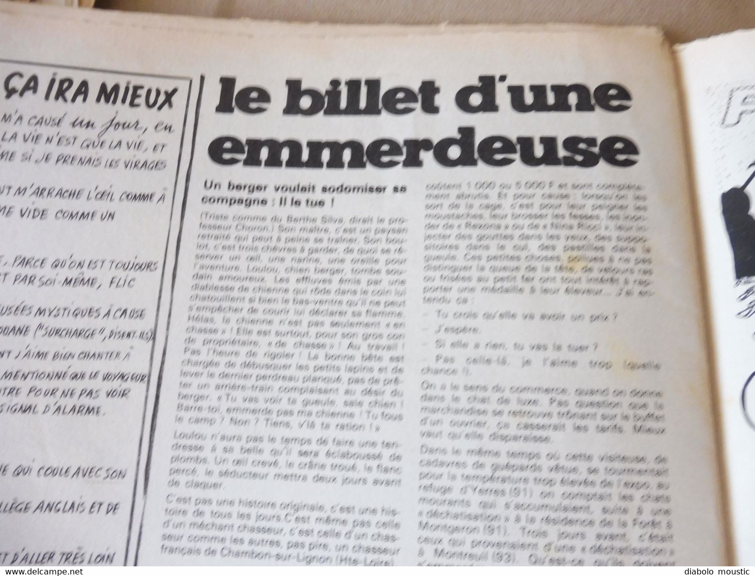 1978 LES PAYSANS DU LARZAC  ..........Etc  (Charlie Hebdo)