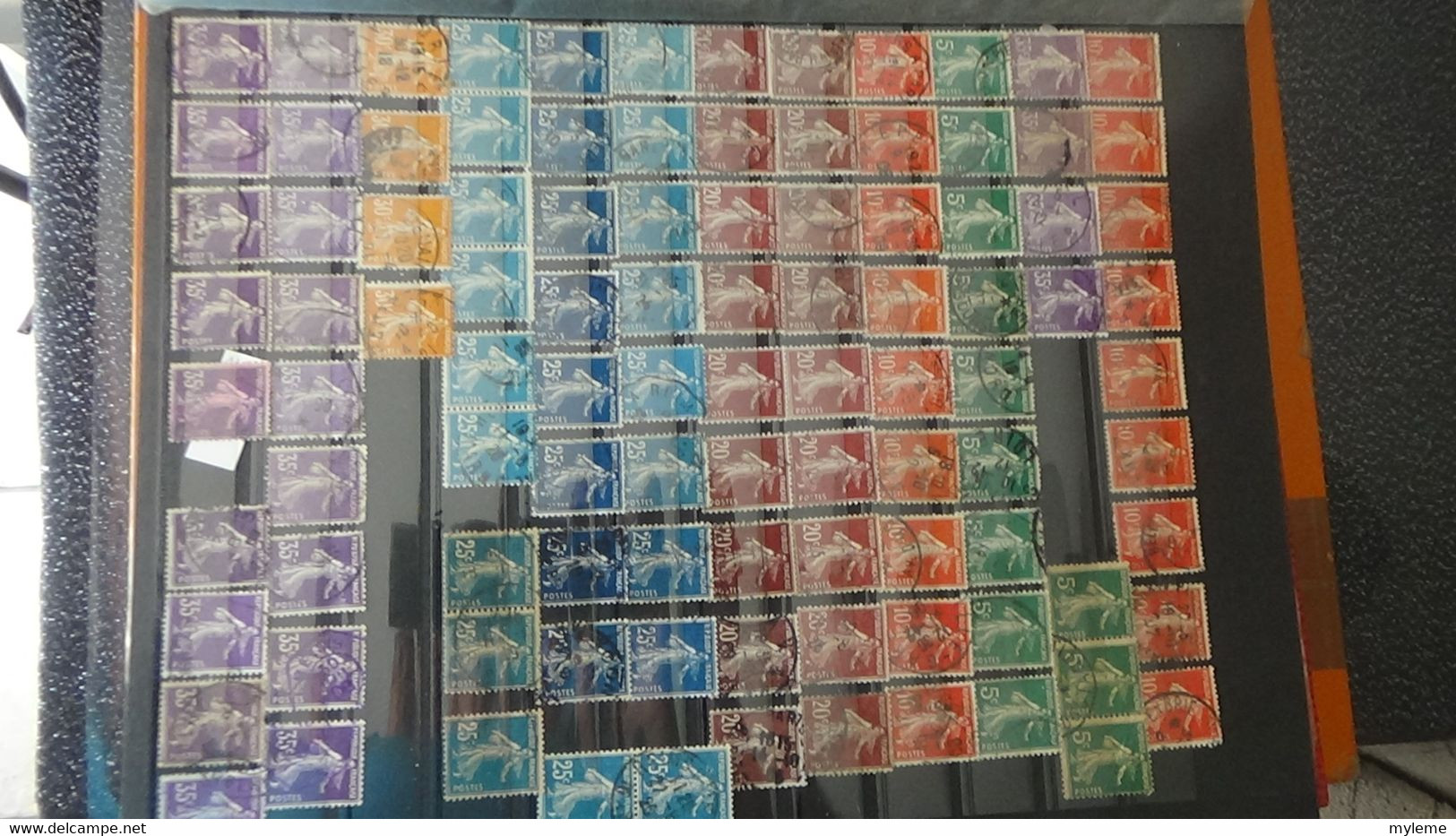 AC270 Collection De France En Timbres Oblitérés Dont Bonnes Petites Valeurs   A Saisir !! - Verzamelingen (in Albums)