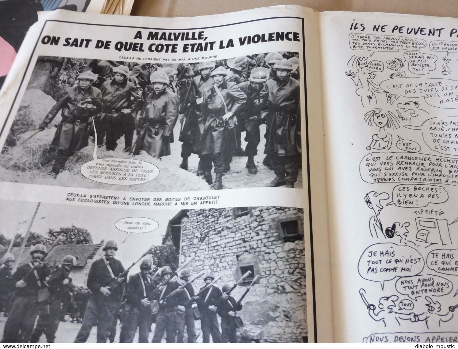 1978 LE NUCLEAIRE OU L'ÂGE DE PIERRE .........Etc  (Charlie Hebdo) - Humour