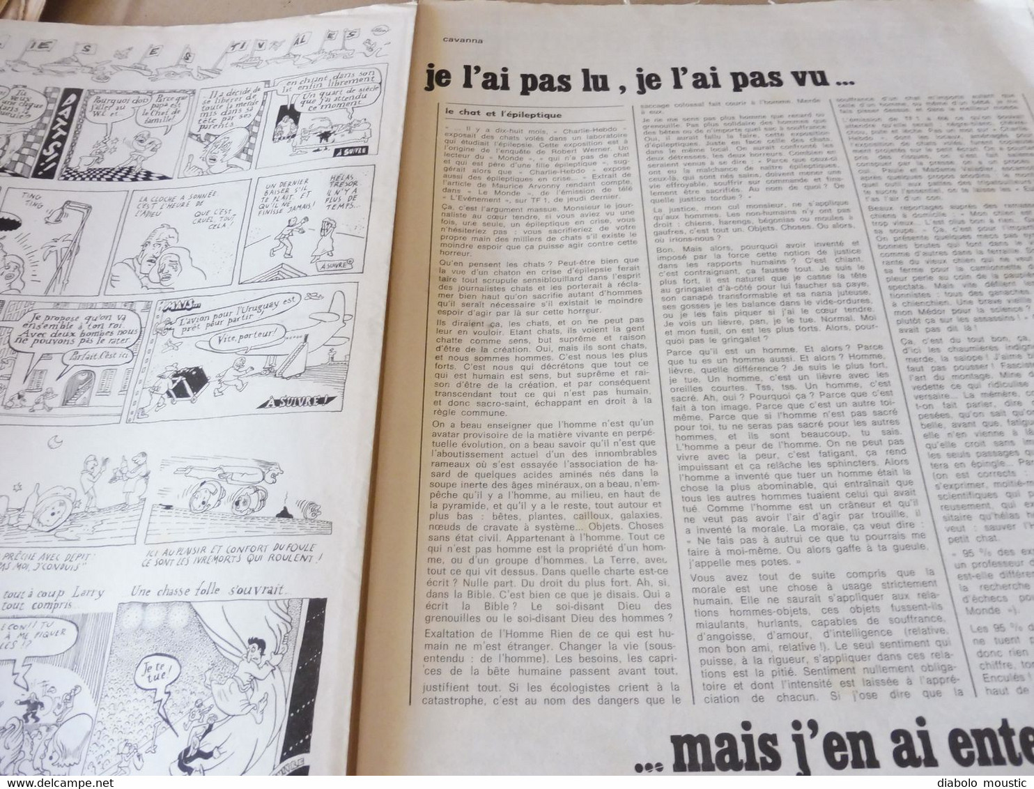 1978 LE NUCLEAIRE OU L'ÂGE DE PIERRE .........Etc  (Charlie Hebdo)