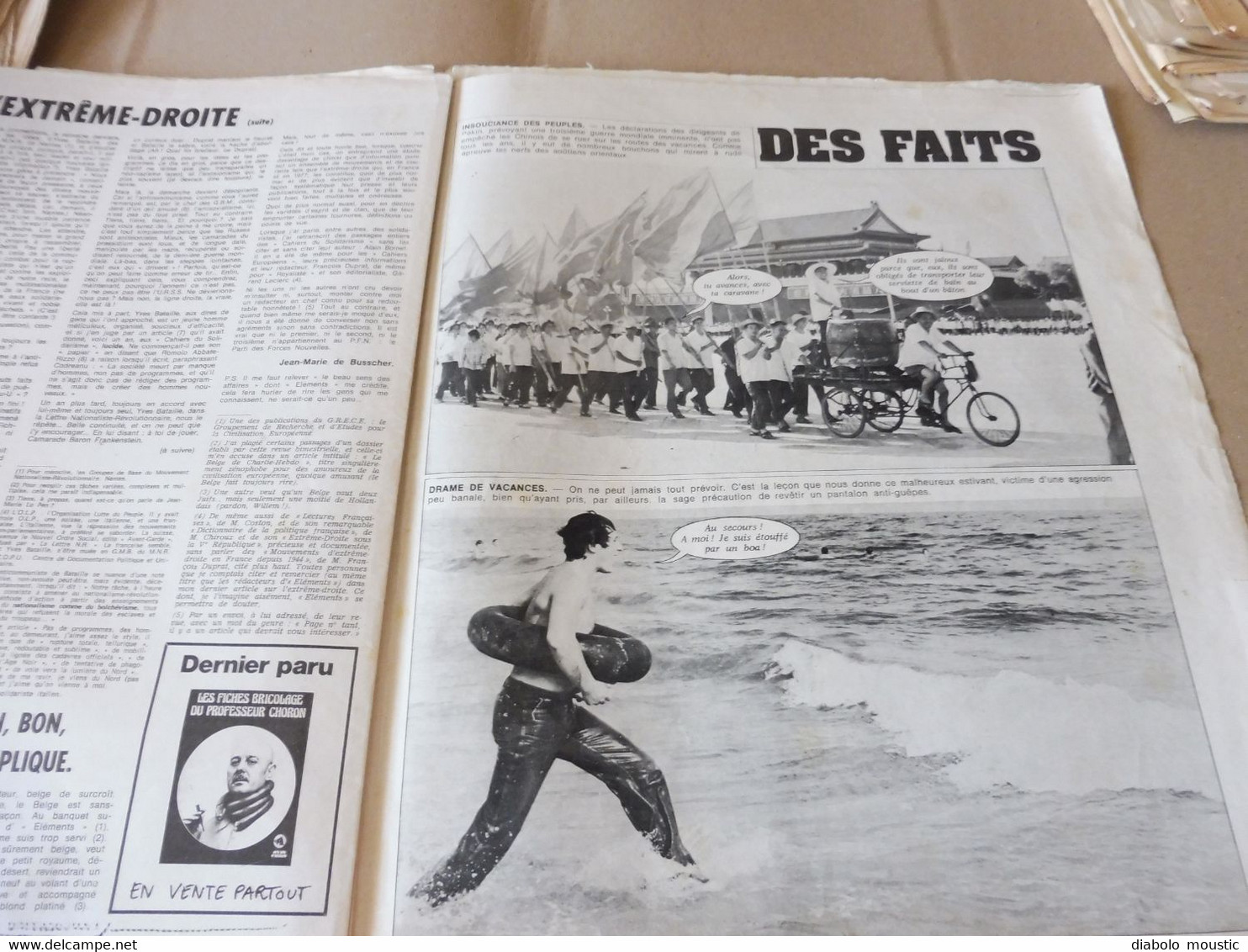 1978 LE NUCLEAIRE OU L'ÂGE DE PIERRE .........Etc  (Charlie Hebdo)