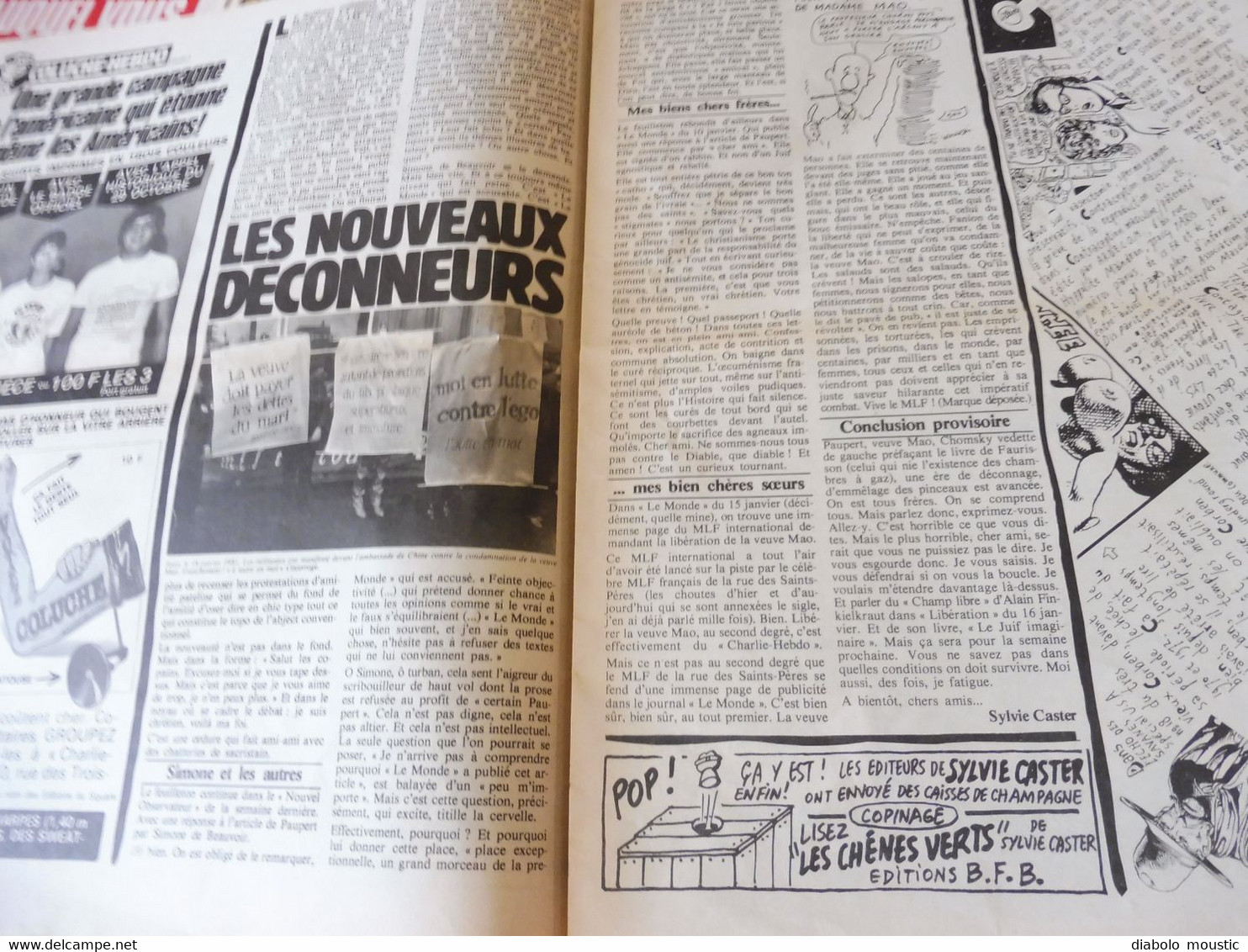 1978 COLUCHE - HEBDO....Trésor Tropical .....Etc  (Charlie Hebdo) - Humor