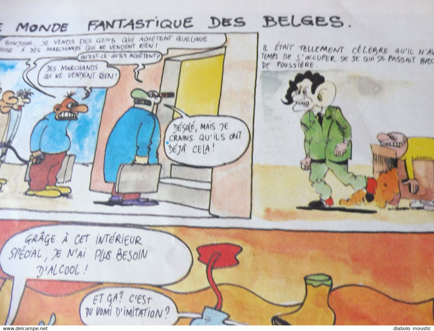 1978 COLUCHE - HEBDO....Trésor tropical .....Etc  (Charlie Hebdo)