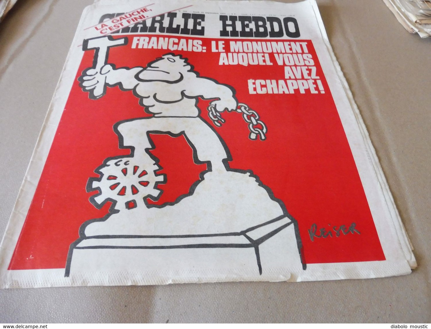 1978 Reconstitution De L'évasion De Mesrine  .....Etc  (Charlie Hebdo) - Humour
