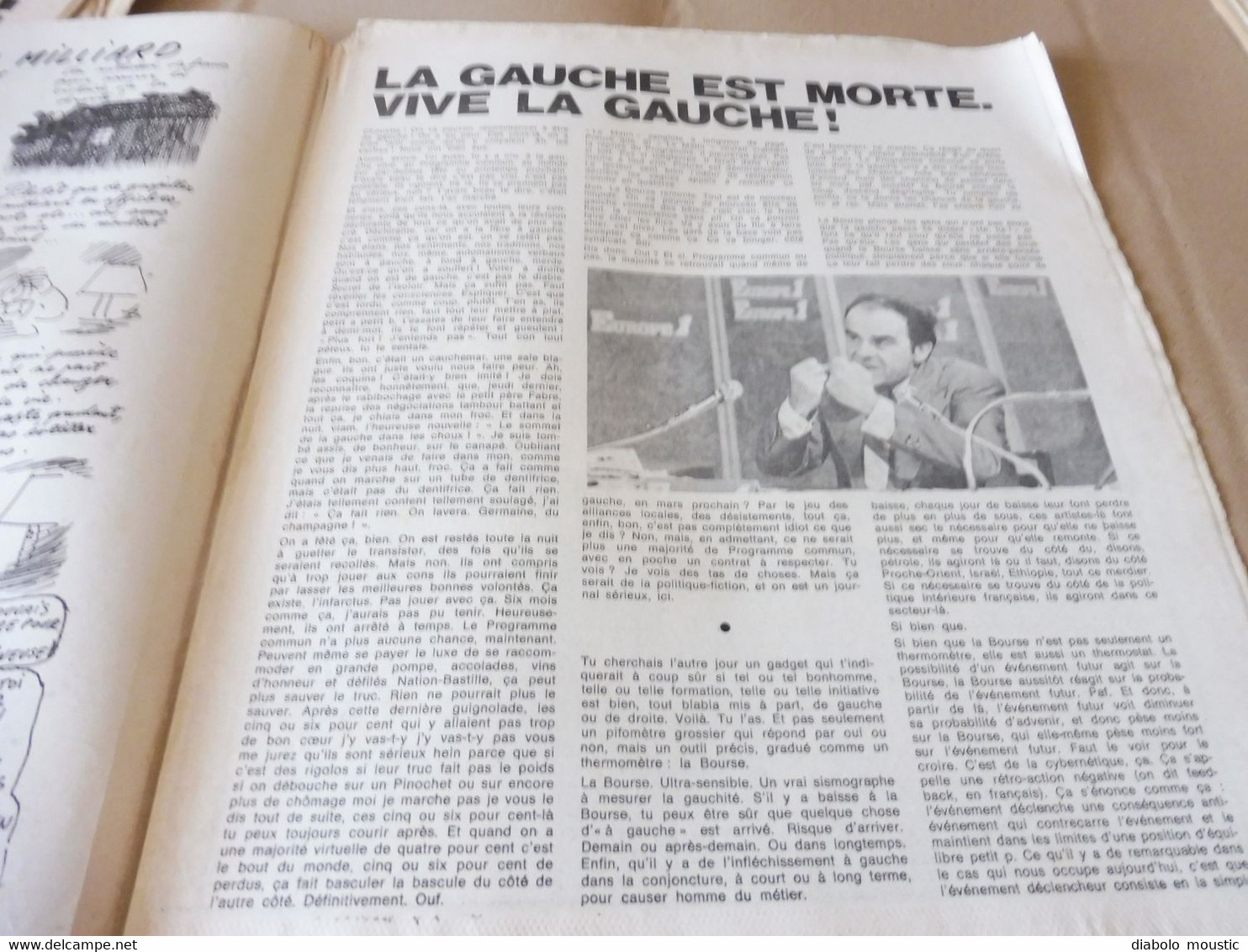 1978 Reconstitution De L'évasion De Mesrine  .....Etc  (Charlie Hebdo) - Humor