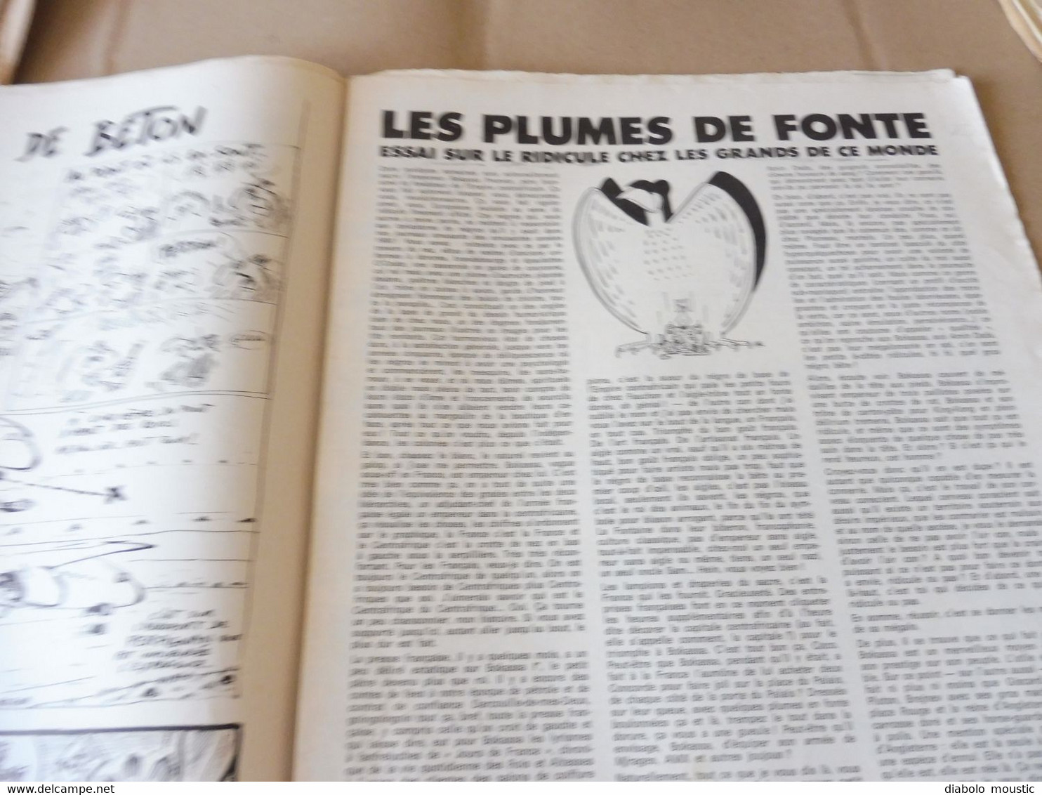 1978 LA NOUVELLE POLITIQUE ....La réussite à portée des cons ...........Etc  (Charlie Hebdo)