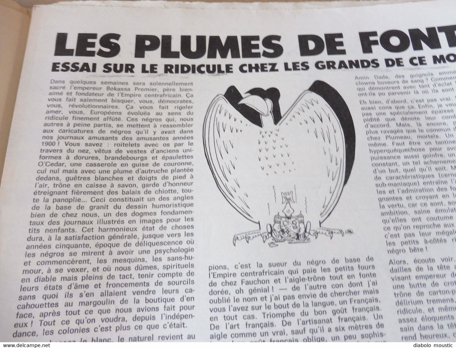 1978 LA NOUVELLE POLITIQUE ....La réussite à portée des cons ...........Etc  (Charlie Hebdo)