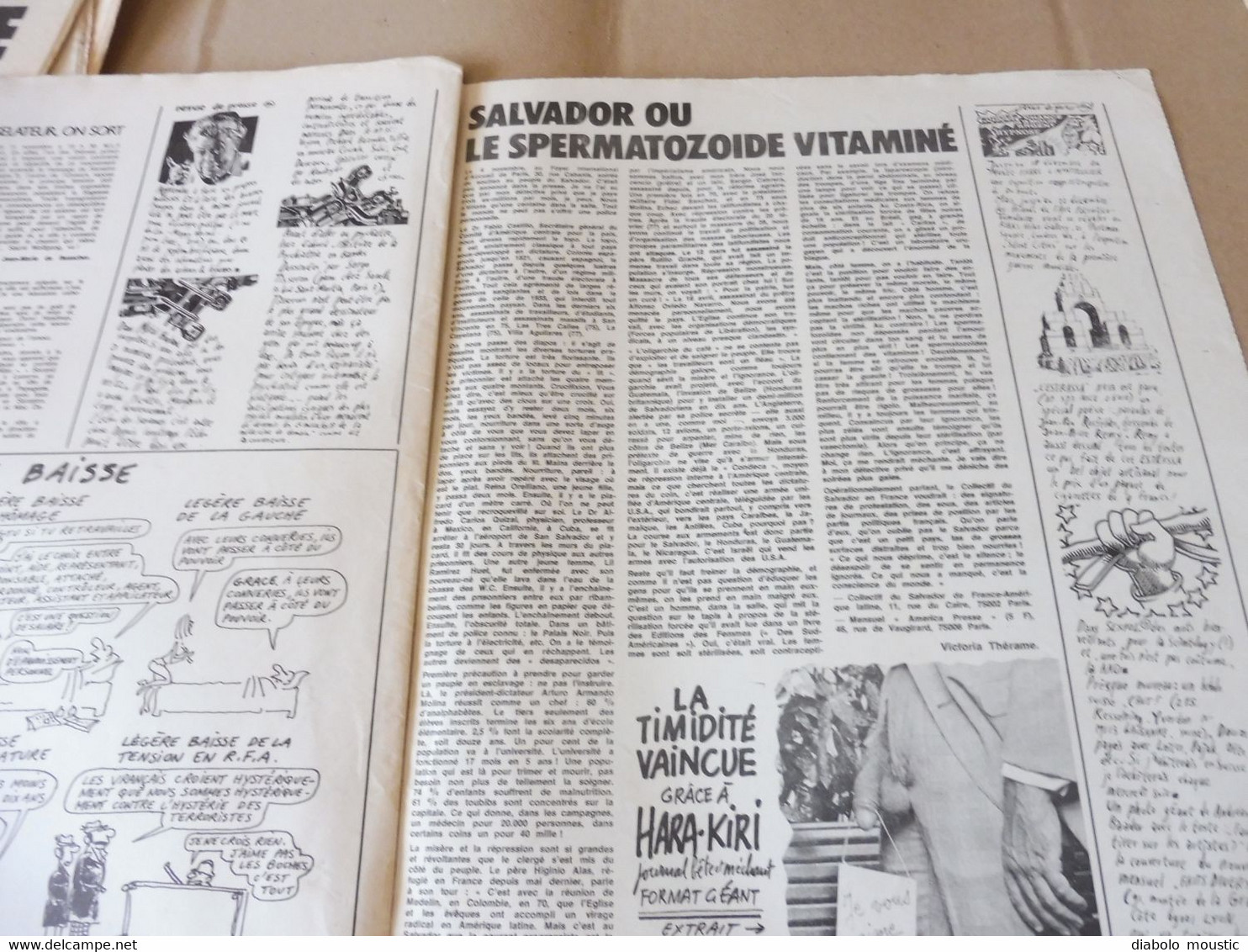 1978 LA NOUVELLE POLITIQUE ....La réussite à portée des cons ...........Etc  (Charlie Hebdo)