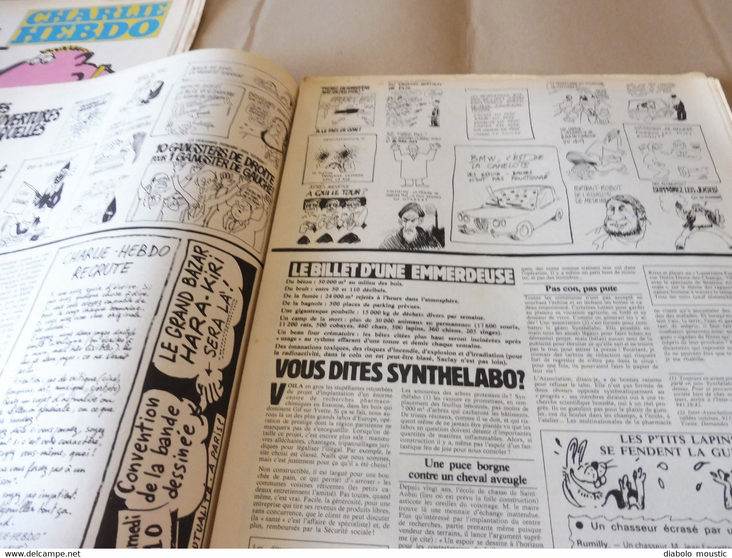 1978   UNE REPUBLIQUE A TÊTE DE MORT  ....Etc  (Charlie Hebdo) - Humour