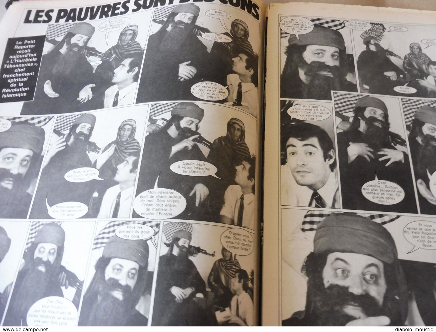 1978   UNE REPUBLIQUE A TÊTE DE MORT  ....Etc  (Charlie Hebdo)