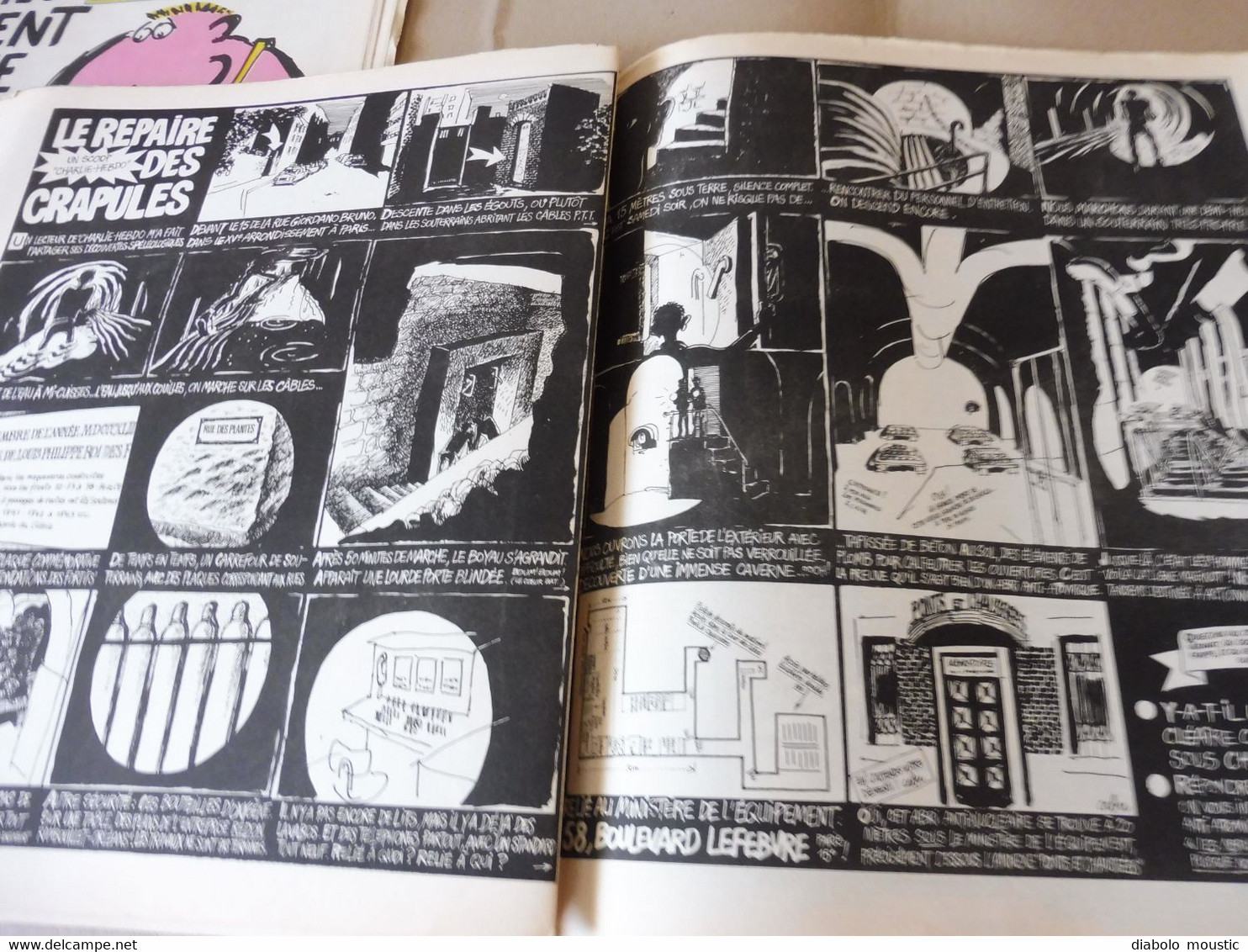 1978   UNE REPUBLIQUE A TÊTE DE MORT  ....Etc  (Charlie Hebdo)