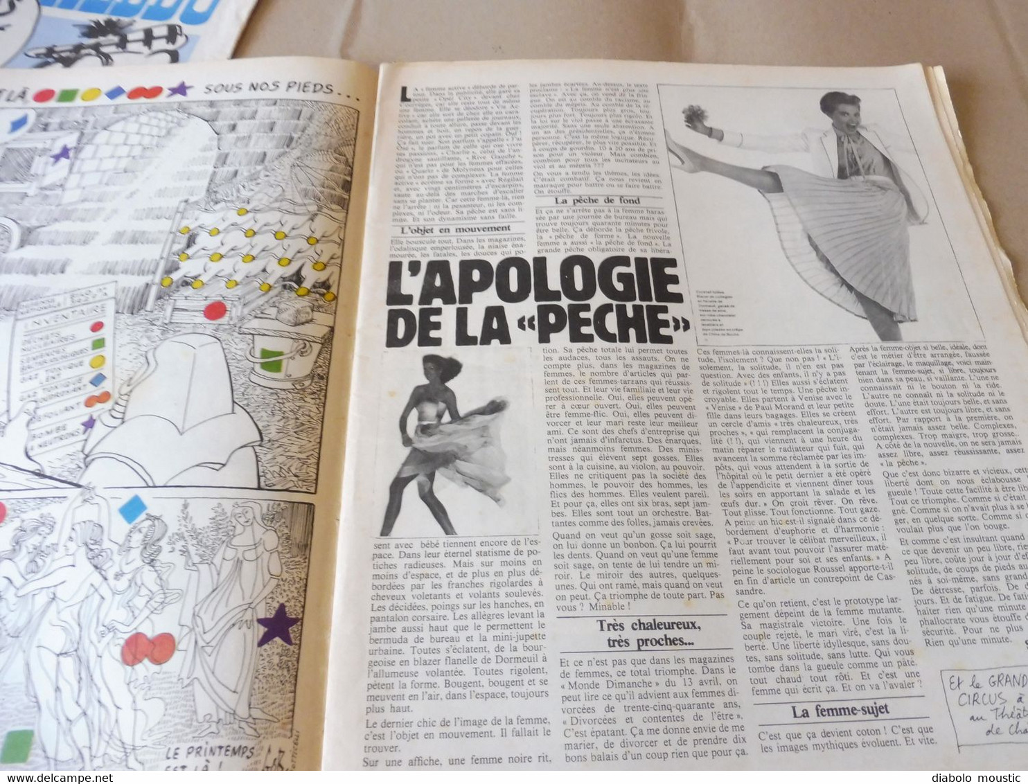 1978  L'APOLOGIE DE LA PÊCHE   ....Etc  (Charlie Hebdo) - Humour