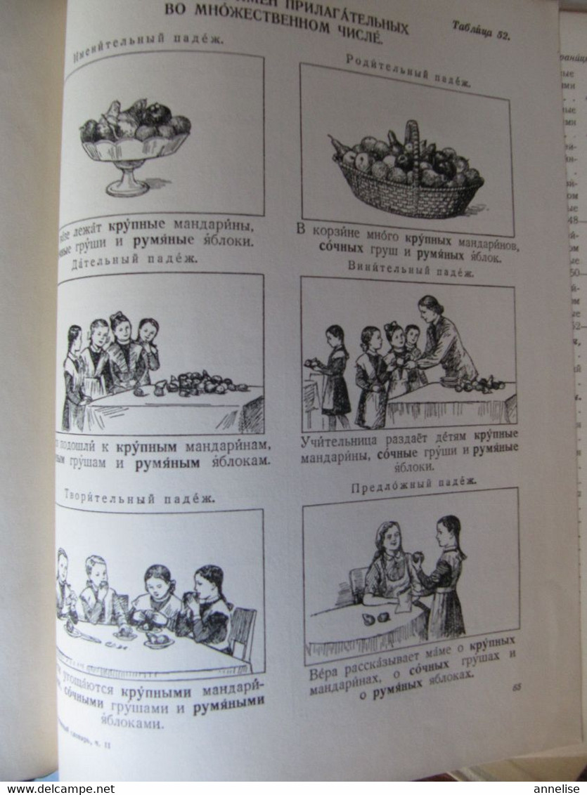 LIvre apprentissage de la lecture  Russie  Ed Moscou 1956