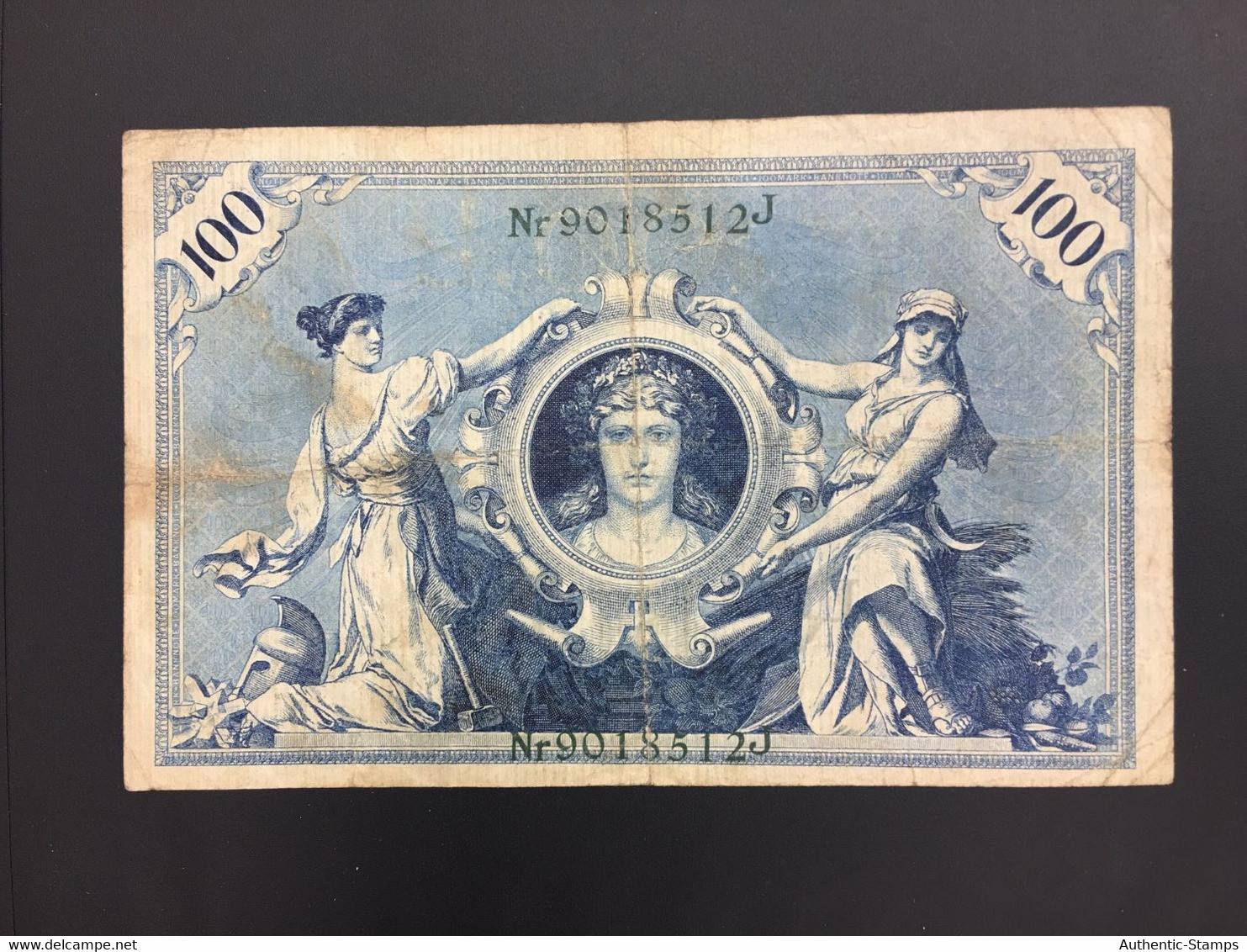 Banknote, LIST 8018 - 100 Mark