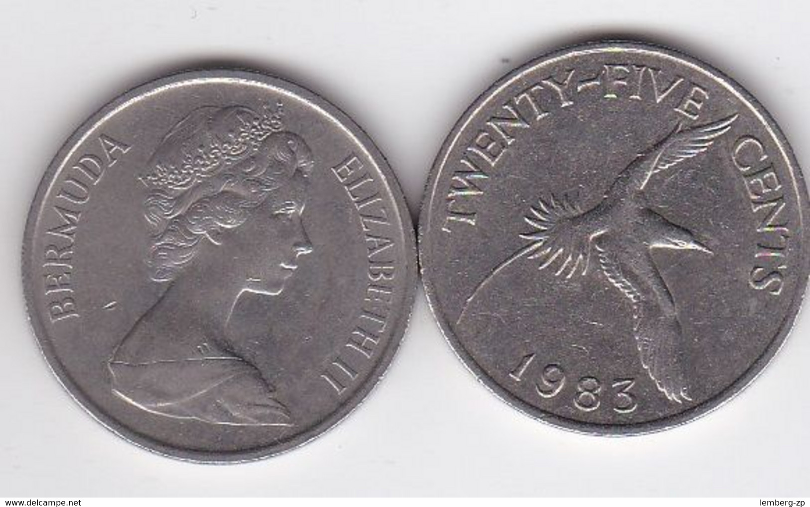 Bermuda - 25 Cents 1983 VF Lemberg-Zp - Bermuda