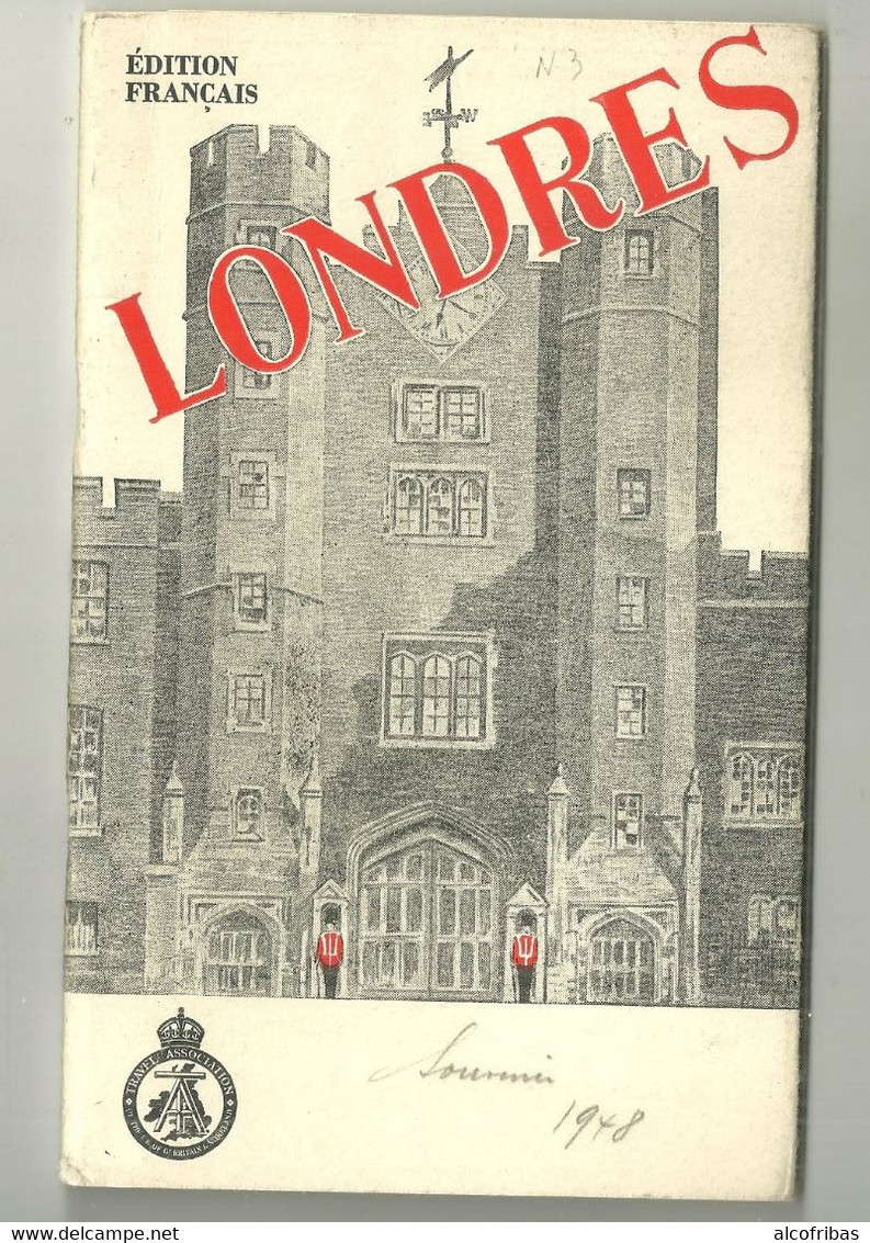 Londres Guide Edition Francaise 1948 Et  London Views 1948 - Europe