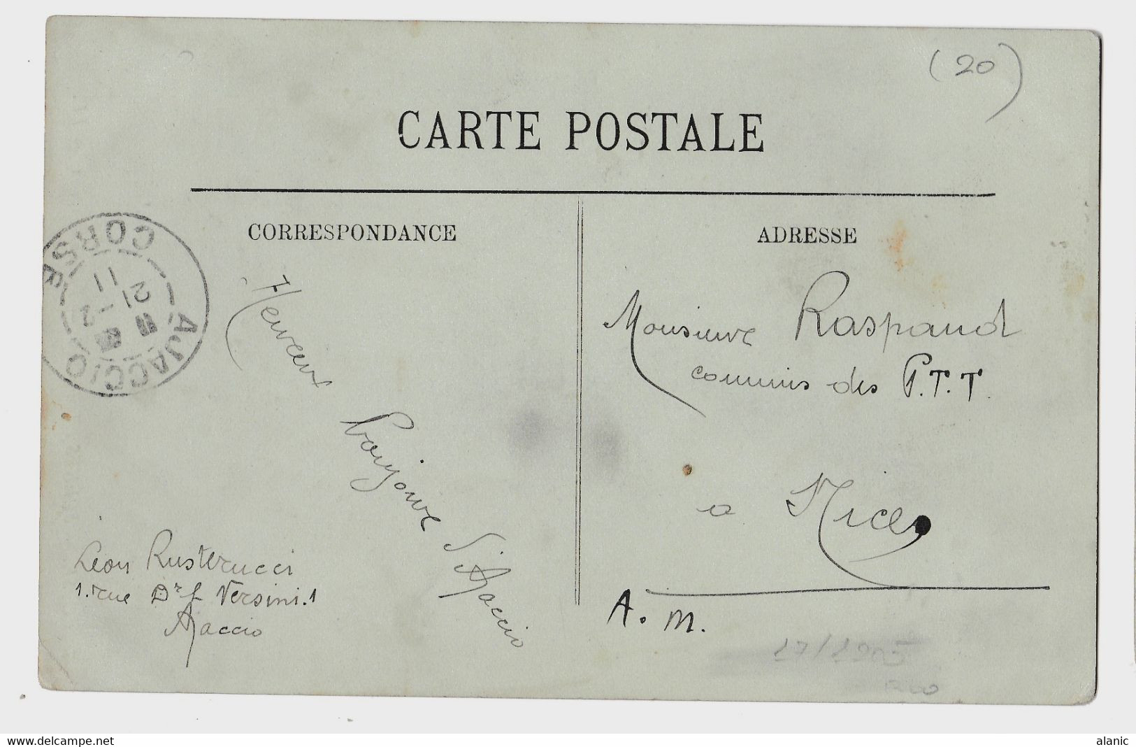 CPA-20 - CORSE - Scènes Et Types - Paysannes Corses  / CIRCULEE 1911 ANIMEE  BE - Autres & Non Classés