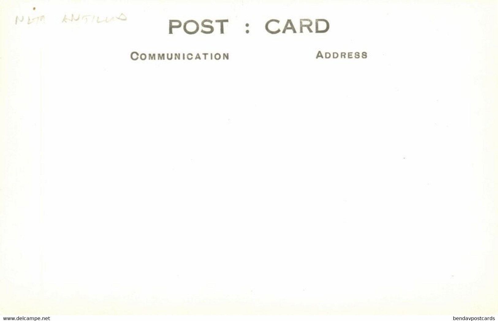 Aruba, N.A., SAN NICHOLAS, Post Office, RPPC Postcard - Aruba