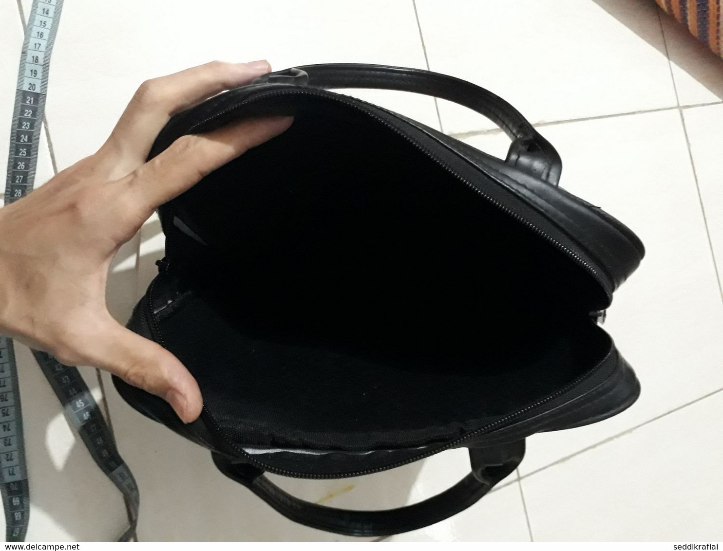 Leather Bag Messenger Laptop Tablet Padded Carrying Case Travel Brand Superskunk