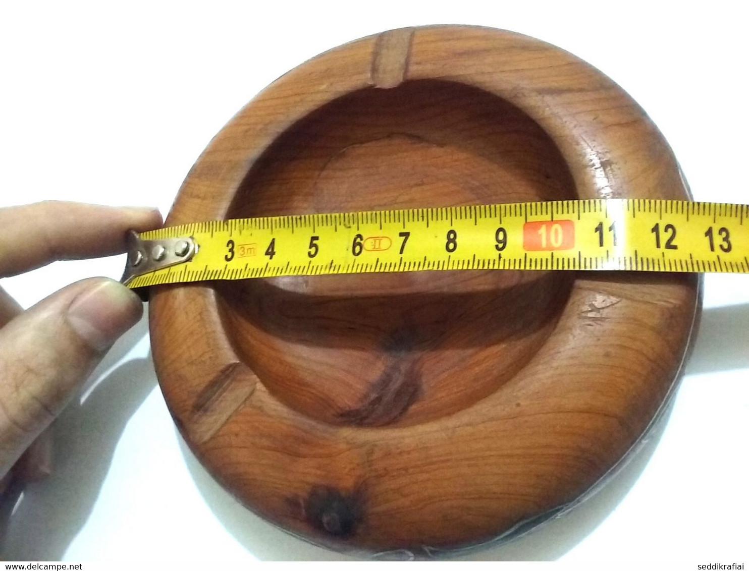 Ashtray Wooden Made Lumber of Wood thuya 100% Handmade From Morocco thuja Wood