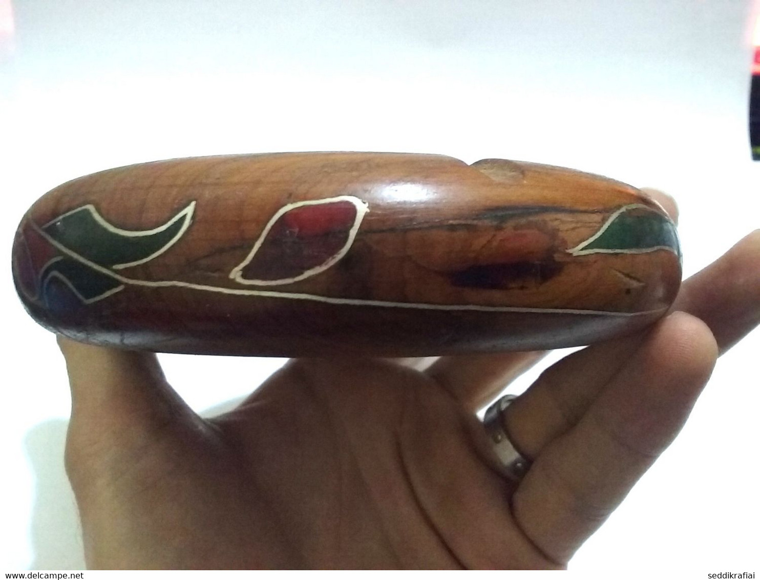 Ashtray Wooden Made Lumber of Wood thuya 100% Handmade From Morocco thuja Wood