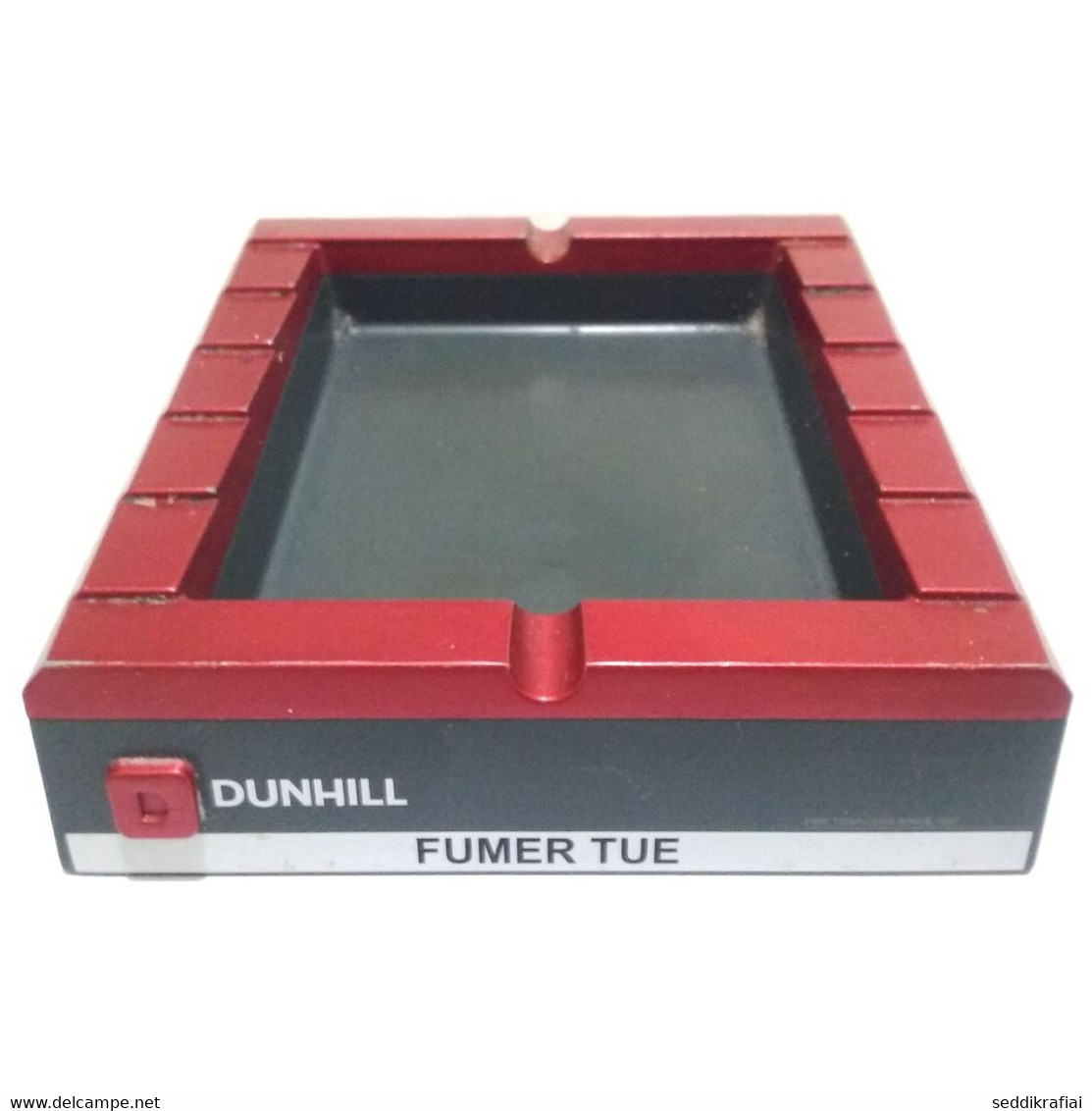 Ashtray Dunhill Tobacco Cigar Alfred Dunhill Fin Tabaccos Since 1907s Cigarettes - Metaal