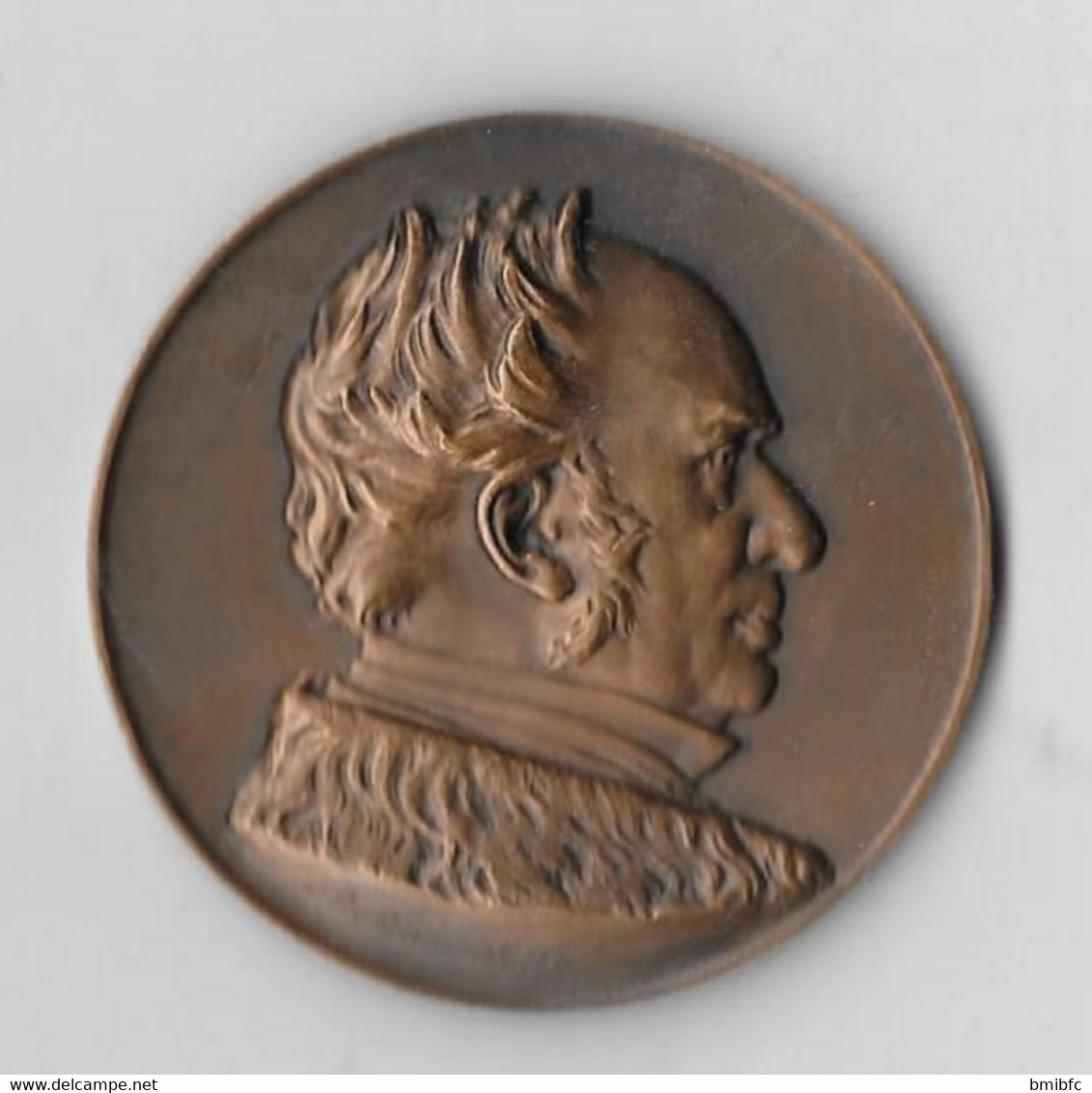 En Bronze Médaille Des ETABLISSEMENTS KUHLMANN 1825-1925 - Professionnels / De Société
