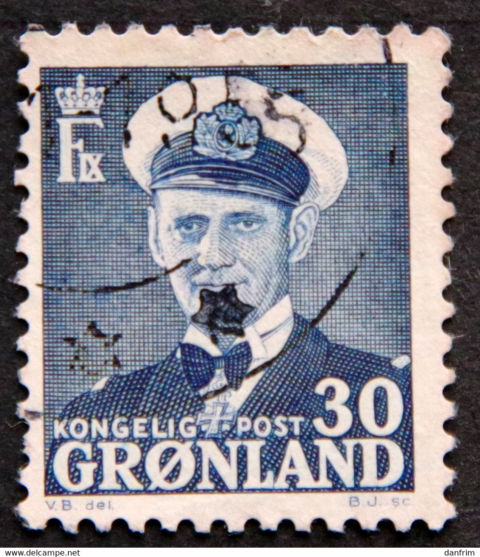 Greenland 1950 Frederik LX  MiNr.33( Lot E 2395) - Used Stamps