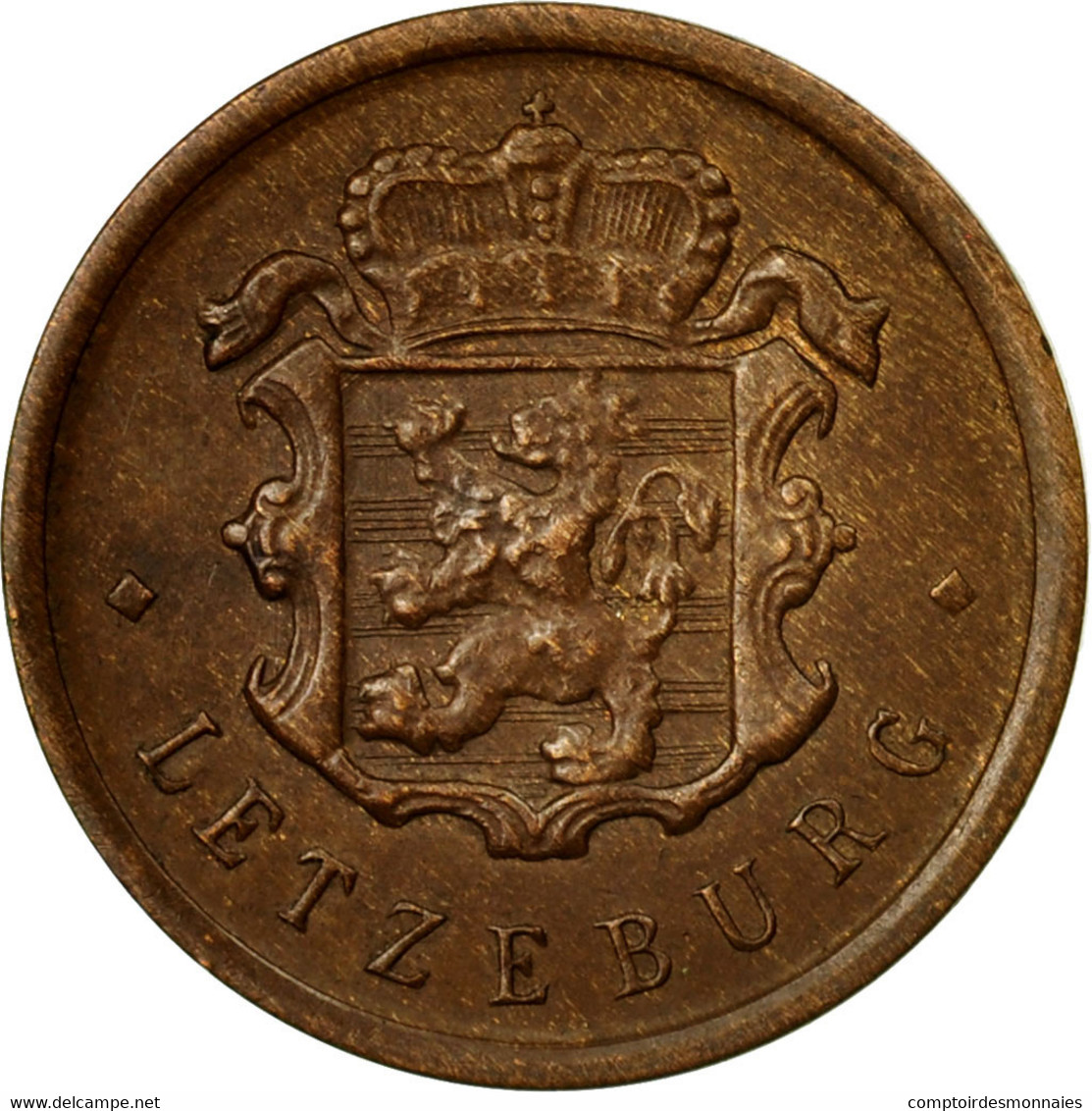 Monnaie, Luxembourg, Charlotte, 25 Centimes, 1946, TTB, Bronze, KM:45 - Luxembourg