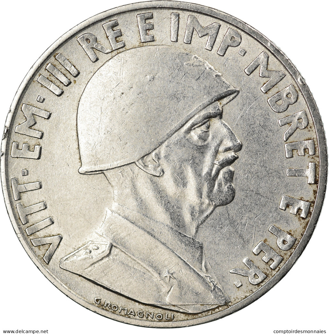 Monnaie, Albania, Vittorio Emanuele III, Lek, 1939, Rome, SUP+, Stainless Steel - Albanien