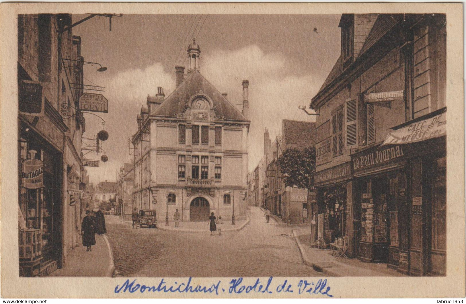 Montrichard -l'hôtel De Ville   - ( F.3673) - Barlin