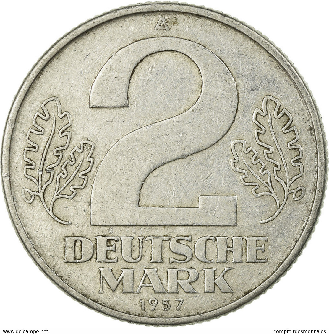 Monnaie, GERMAN-DEMOCRATIC REPUBLIC, 2 Mark, 1957, Berlin, TTB, Aluminium, KM:14 - 2 Marcos