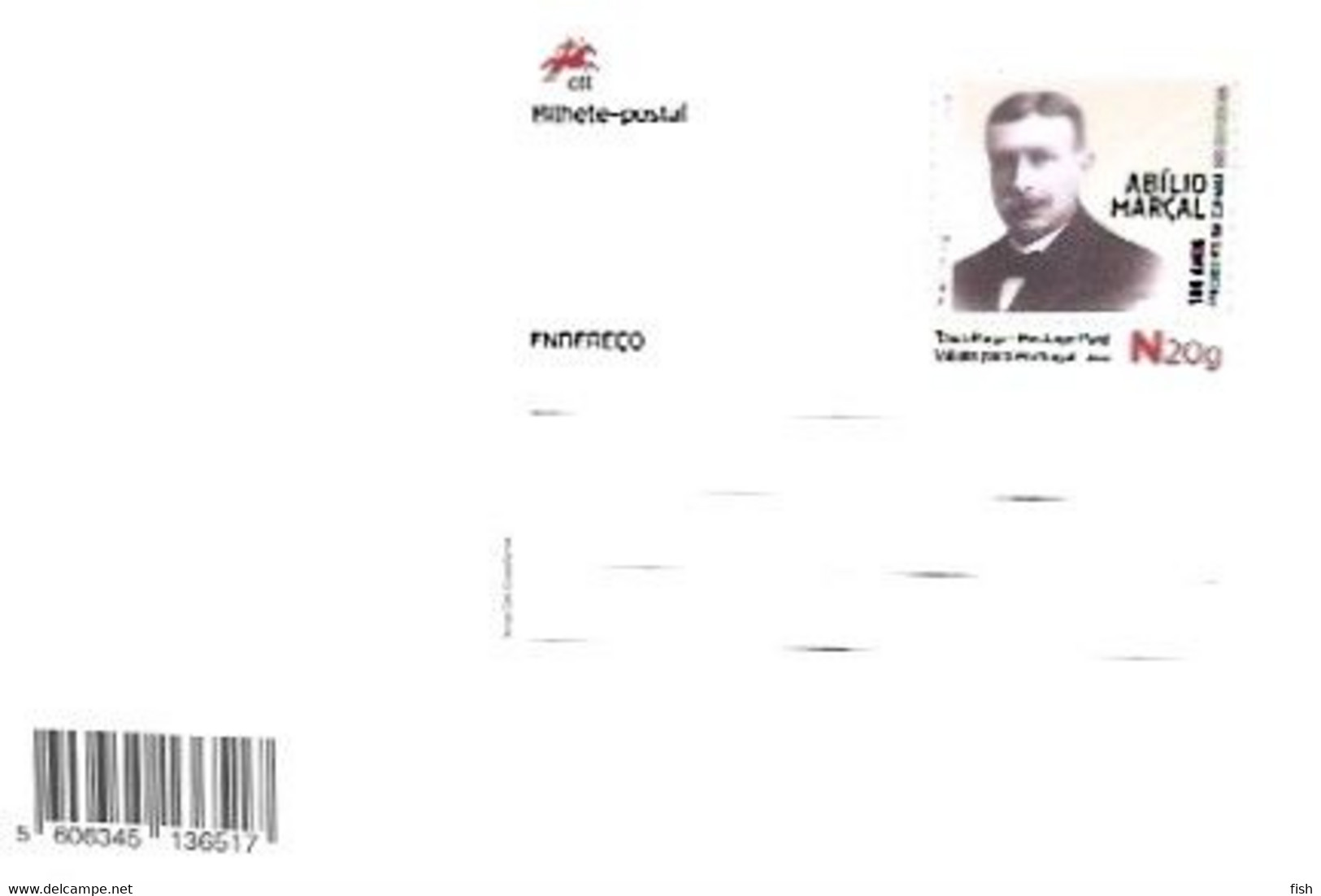 Portugal ** & Postal Stationary, 100 Years Of Abílio Marçal, President Of The Chamber Of Deputies 2022 (77699) - Evènements