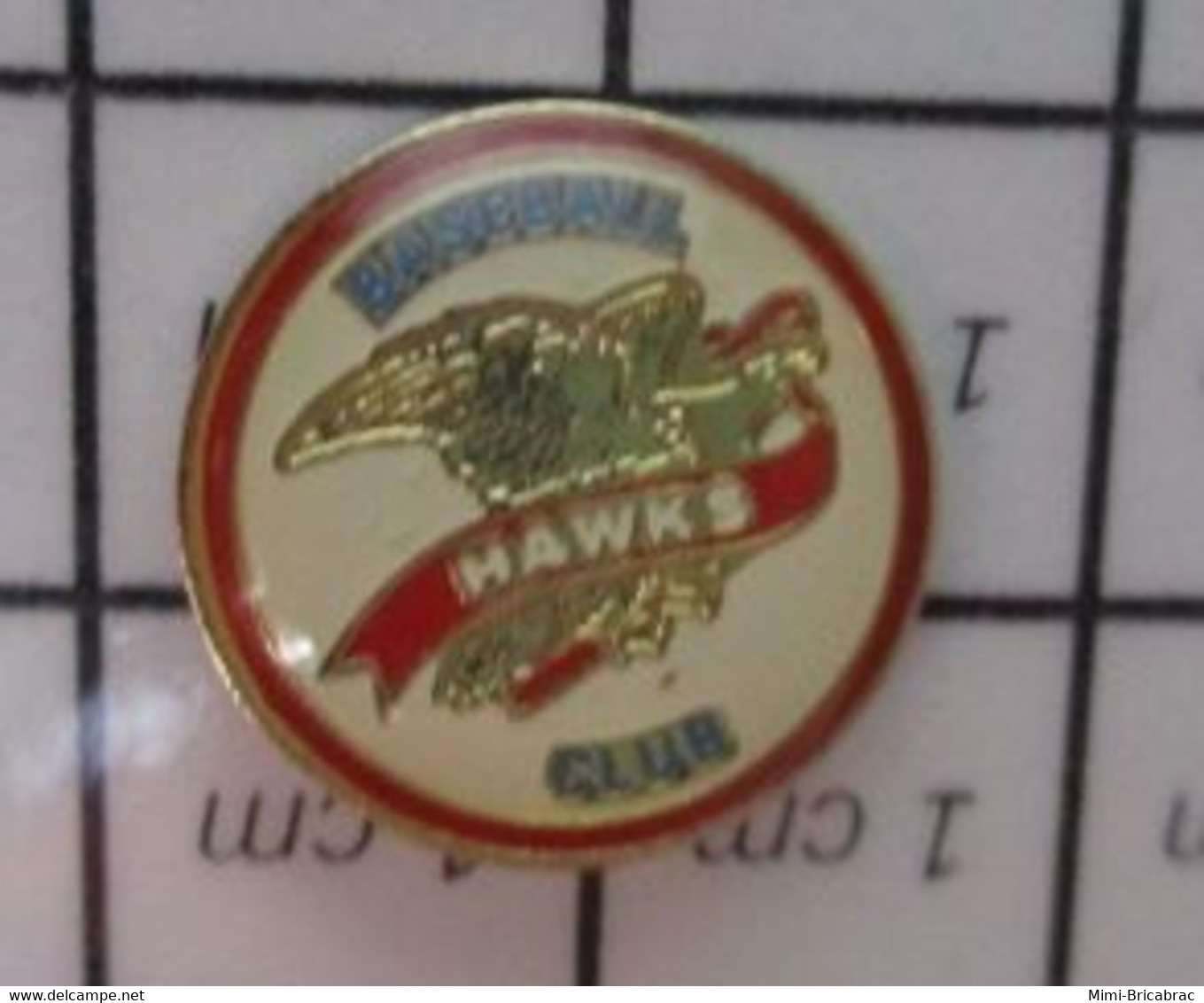 520 Pin's Pins / Beau Et Rare / THEME : SPORTS / HAWKS BASEBALL CLUB - Baseball