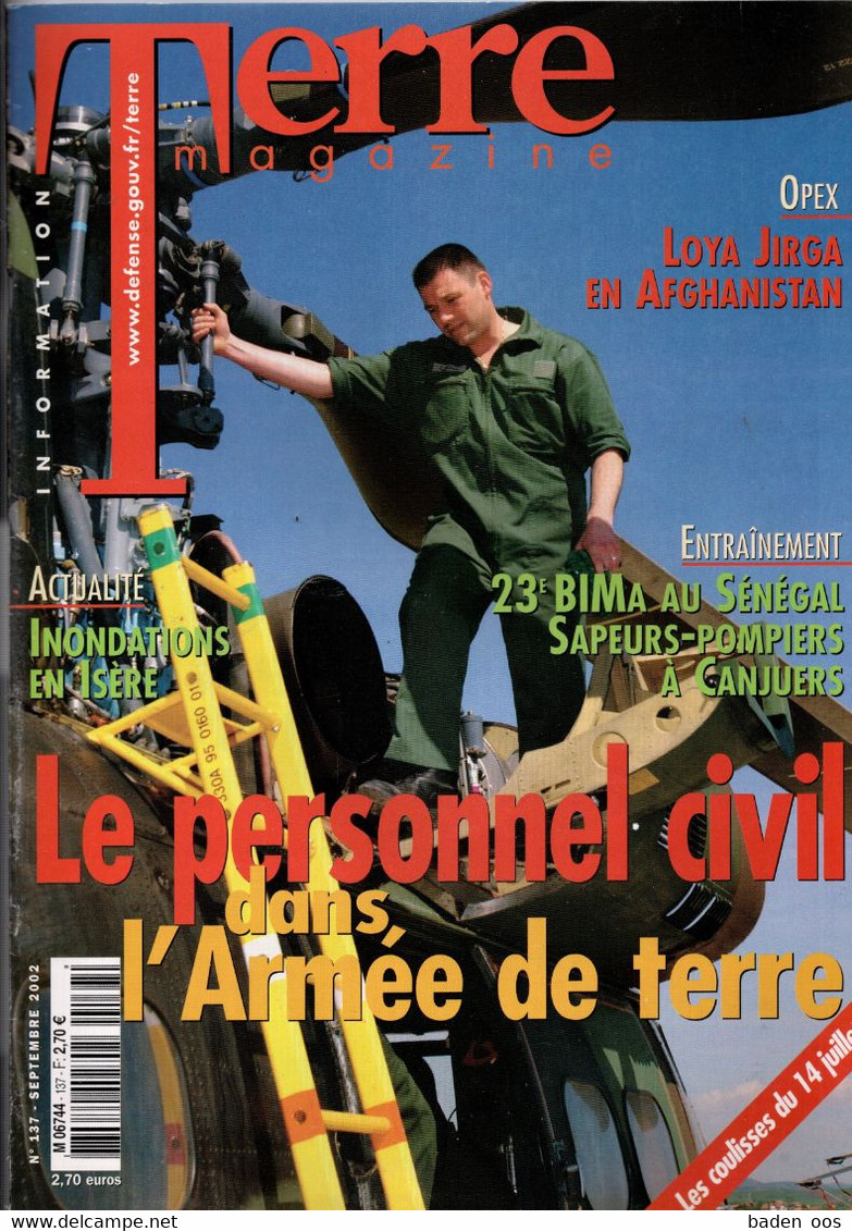 Terre Magazine 137 Septembre 2002 - Français