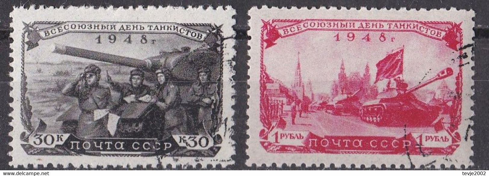Sowjetunion UdSSR 1948 - Mi.Nr. 1250 - 1251 - Gestempelt Used - Used Stamps