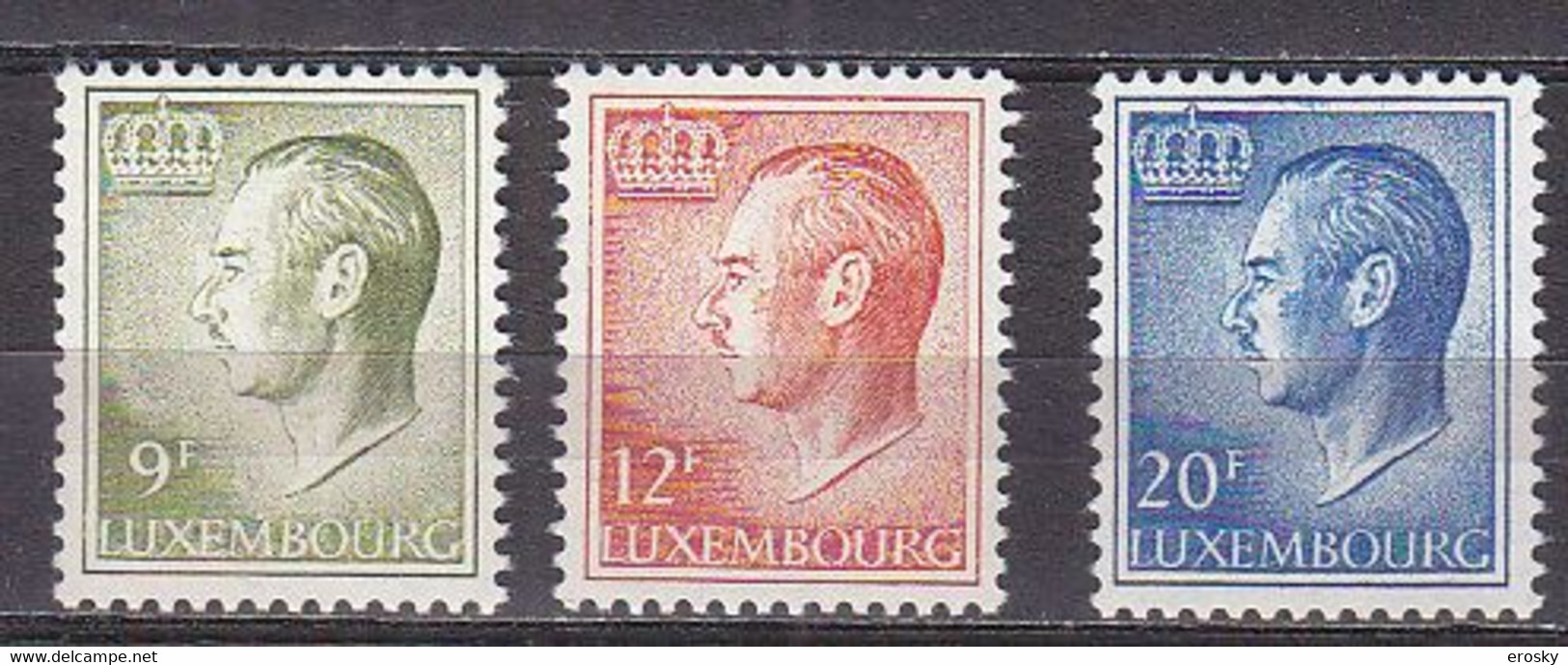 Q3370 - LUXEMBOURG Yv N°869/71 ** - 1965-91 Giovanni