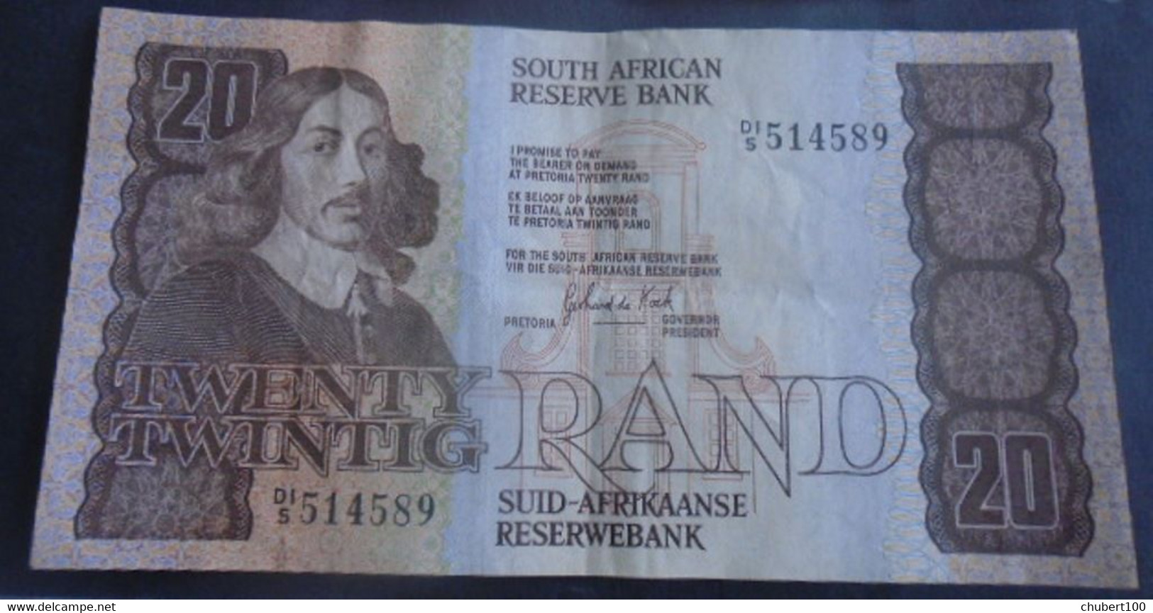 SOUTH AFRICA , P 121c, 20 Rand, Nd 1990, VF To EF , 5 Notes - South Africa