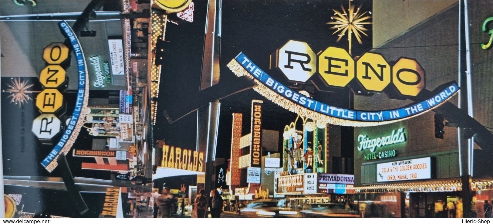 Etats-Unis > NV - Nevada > Reno - Bonus Album 20 Full Size Postcards // 40 Full Color Scenes ( ͡◕ ͜ʖ ͡◕) ♦ - Reno