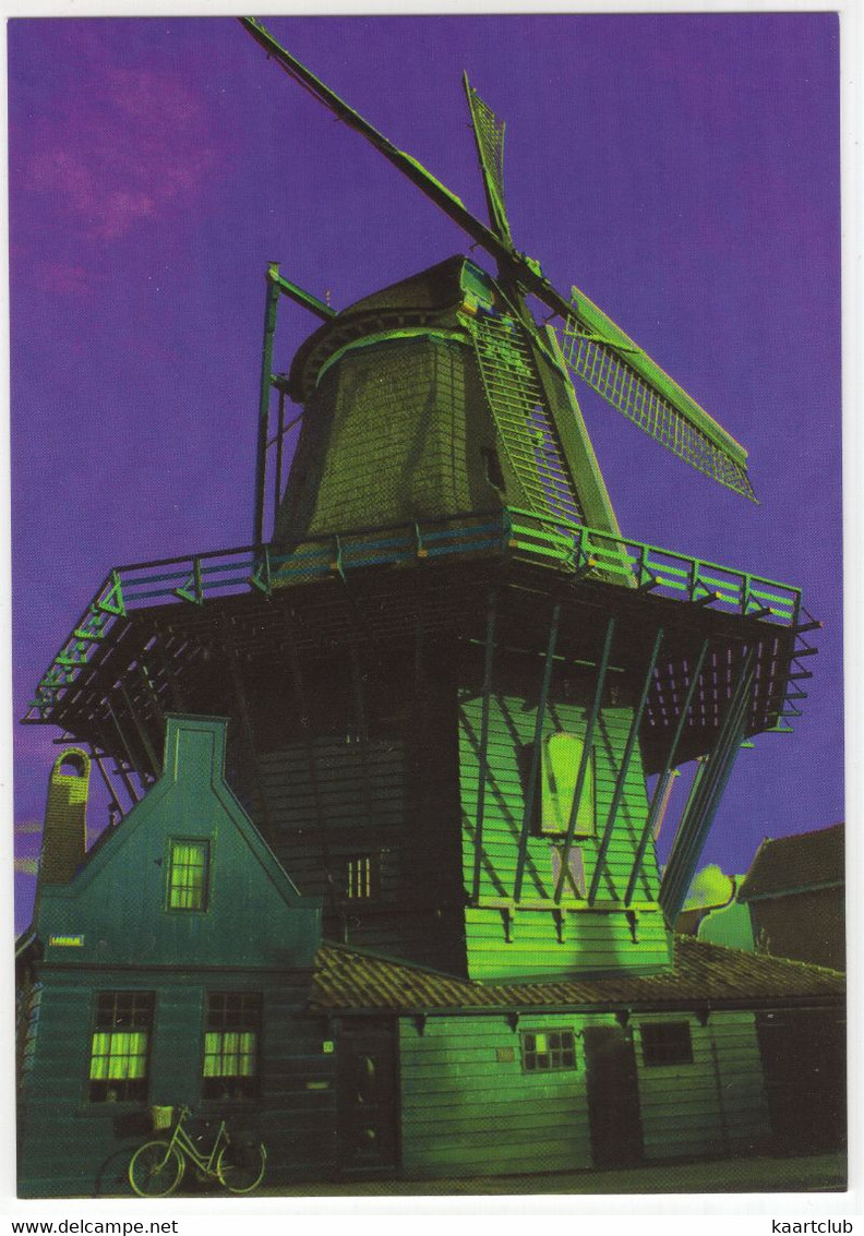 Meelmolen 'De Bleeke Dood', Zaandijk - (Mark Van Westervoort) - Zaans Groen Exposities - (Noord-Holland) - Moulin/Mill - Zaanstreek