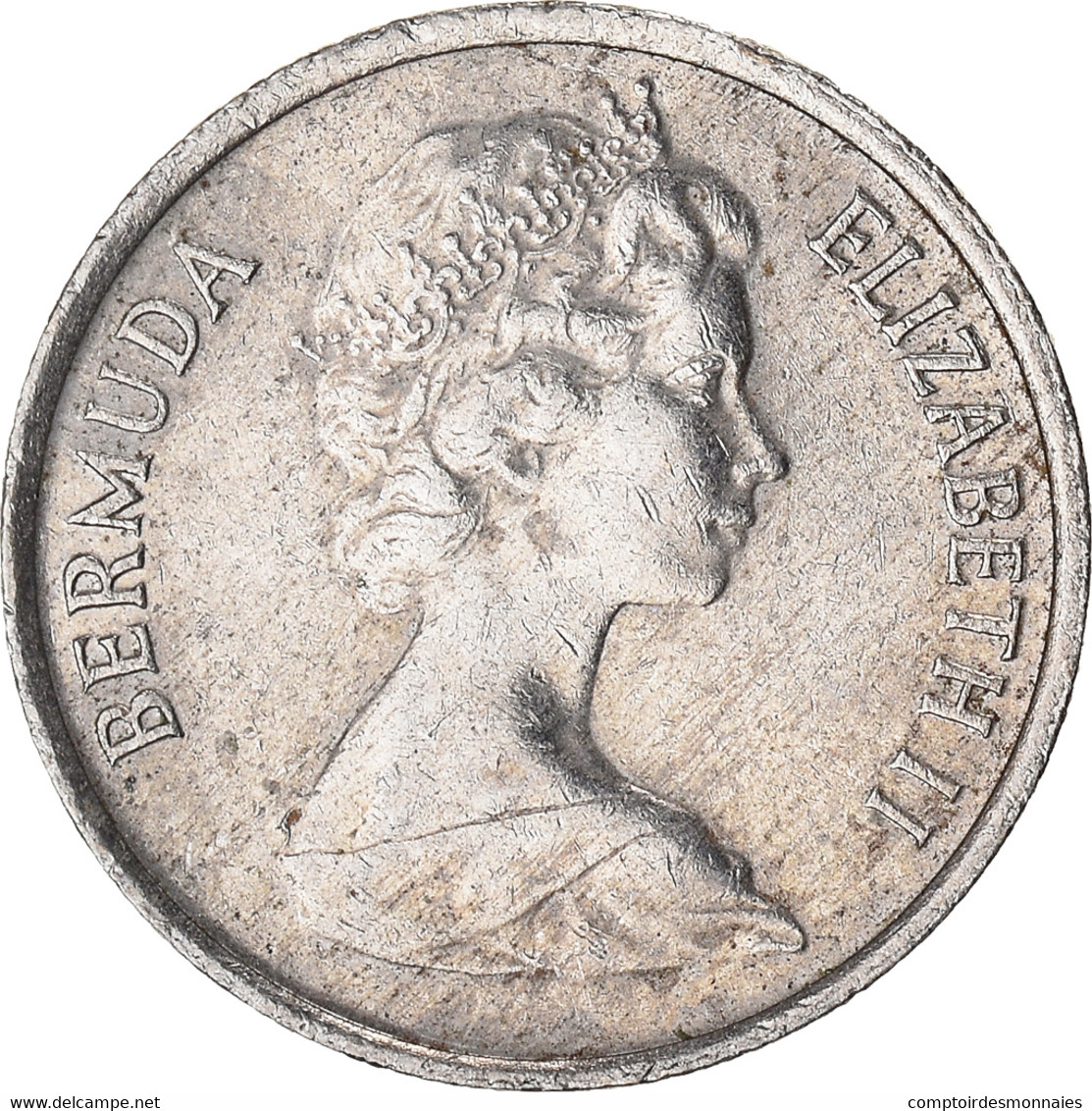 Monnaie, Bermudes, 10 Cents, 1981 - Bermudas