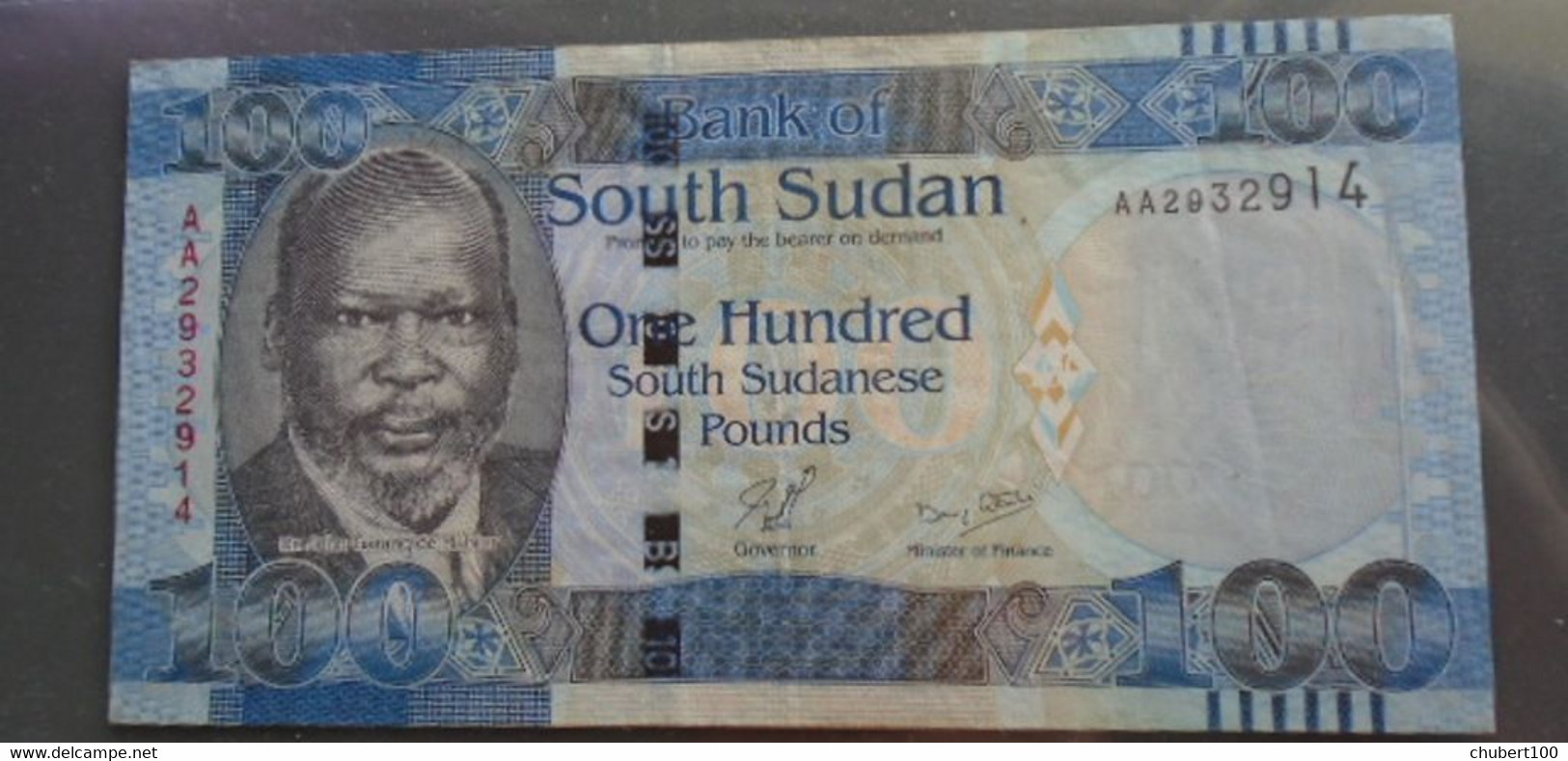 SOUTH SUDAN , P 10, 100 Pounds ,  Nd 2011, EF - South Sudan